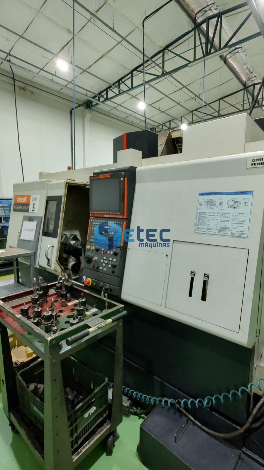 Centro de Torneamento Mazak Multitarefa Integrex 100IV-S