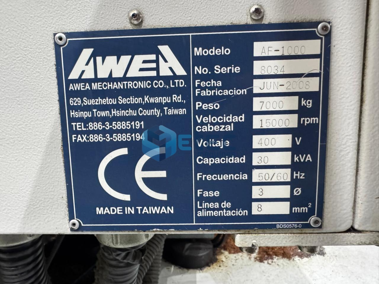 Centro de Usinagem Awea AF-1000