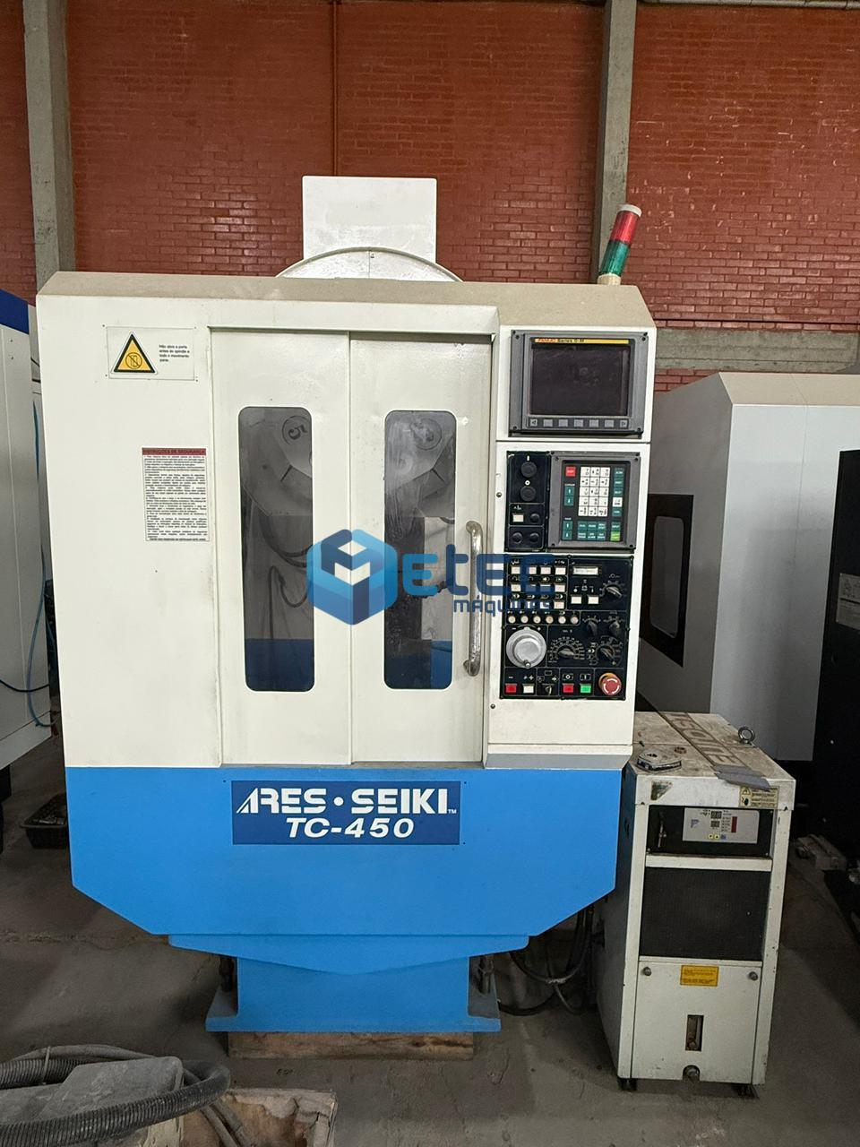 Centro de Usinagem Furação e Rosqueamento Ares Seiki TC-450