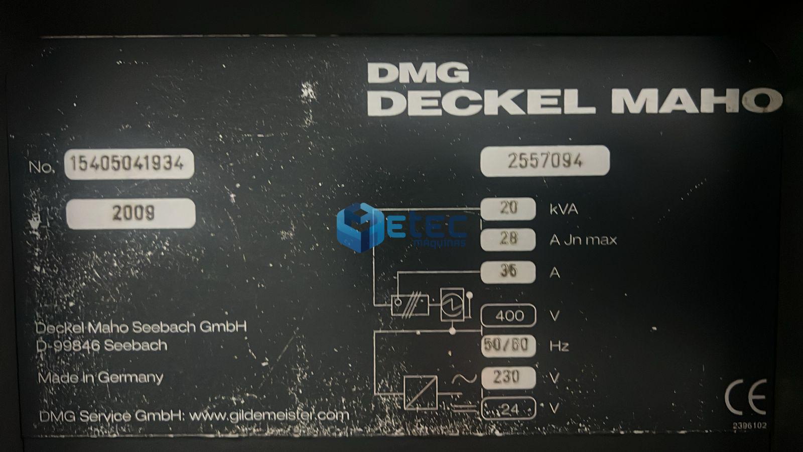 Centro de Usinagem DMG DMC 635V