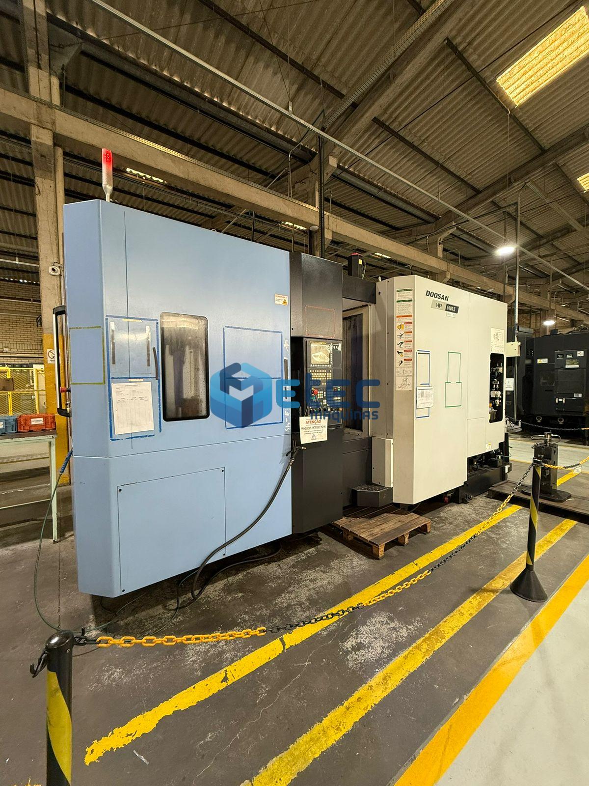 Centro de Usinagem Horizontal Duplo Pallet Doosan HP 5100 II
