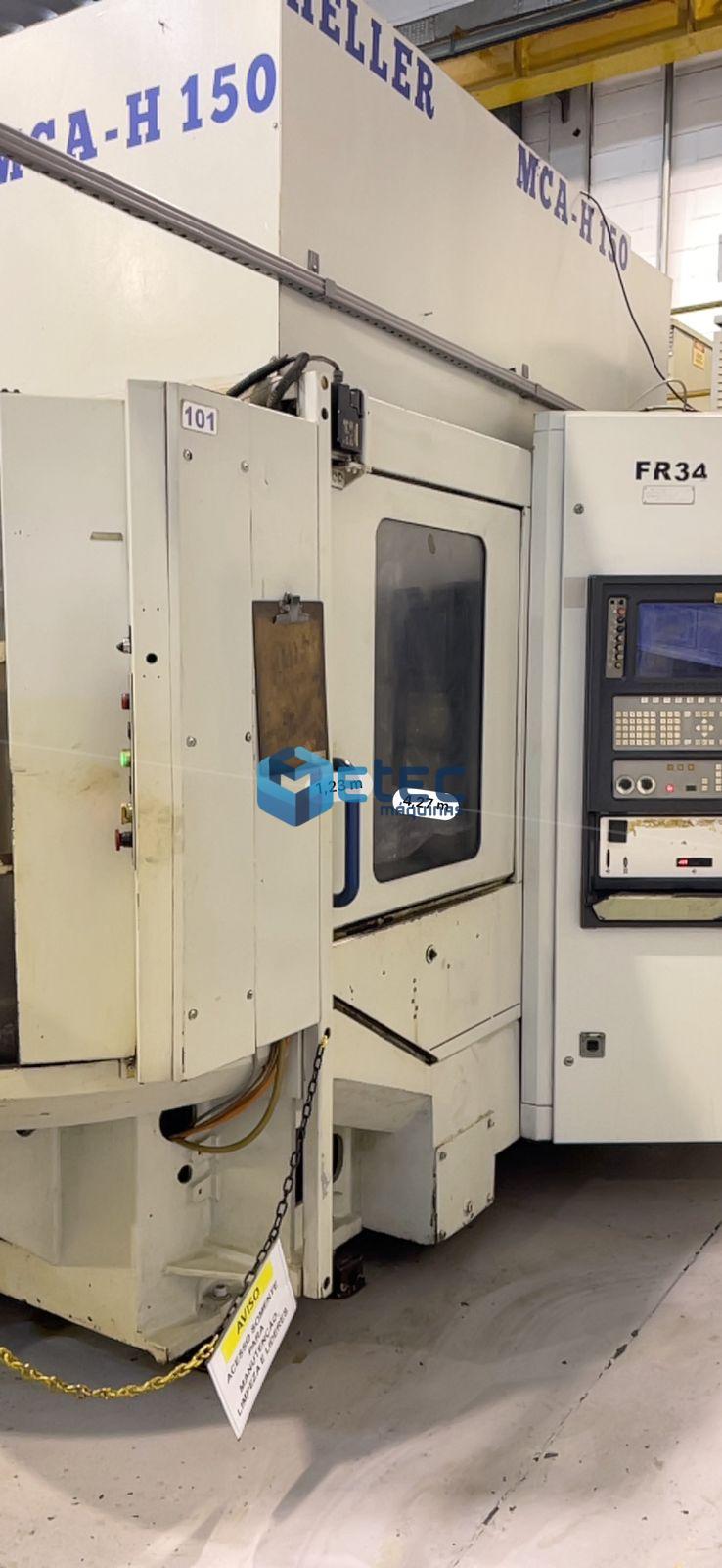 Centro de Usinagem Horizontal Duplo Pallet Heller MCA-H150