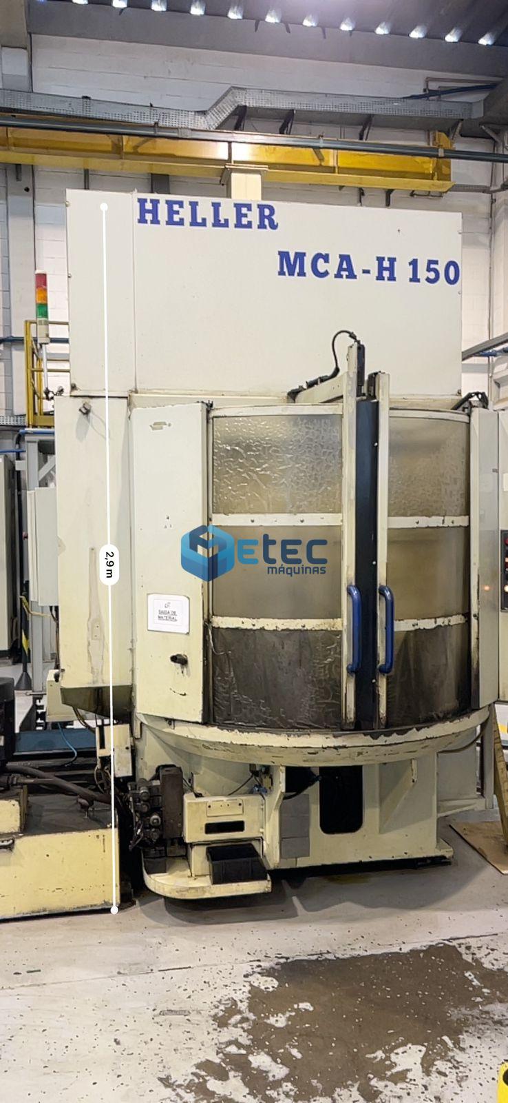 Centro de Usinagem Horizontal Duplo Pallet Heller MCA-H150