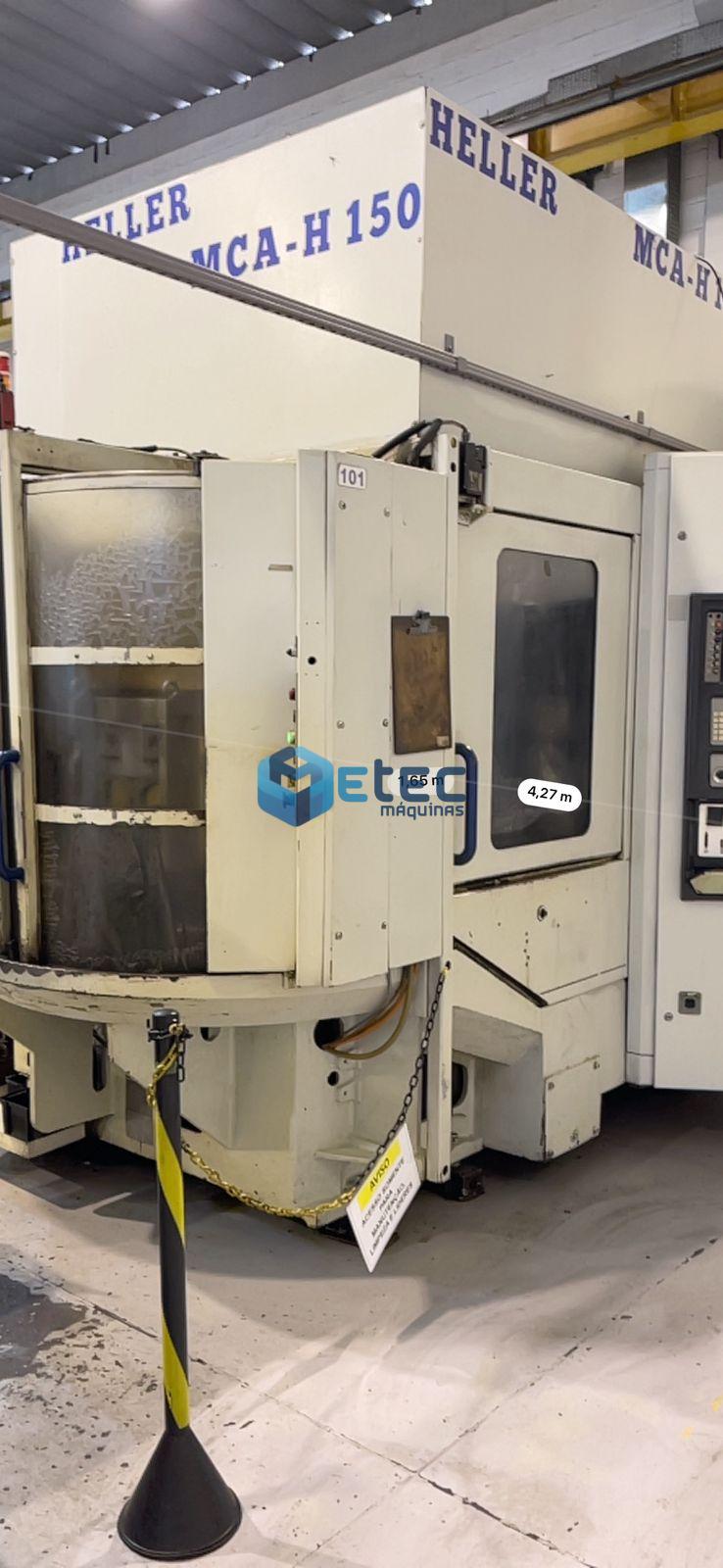 Centro de Usinagem Horizontal Duplo Pallet Heller MCA-H150