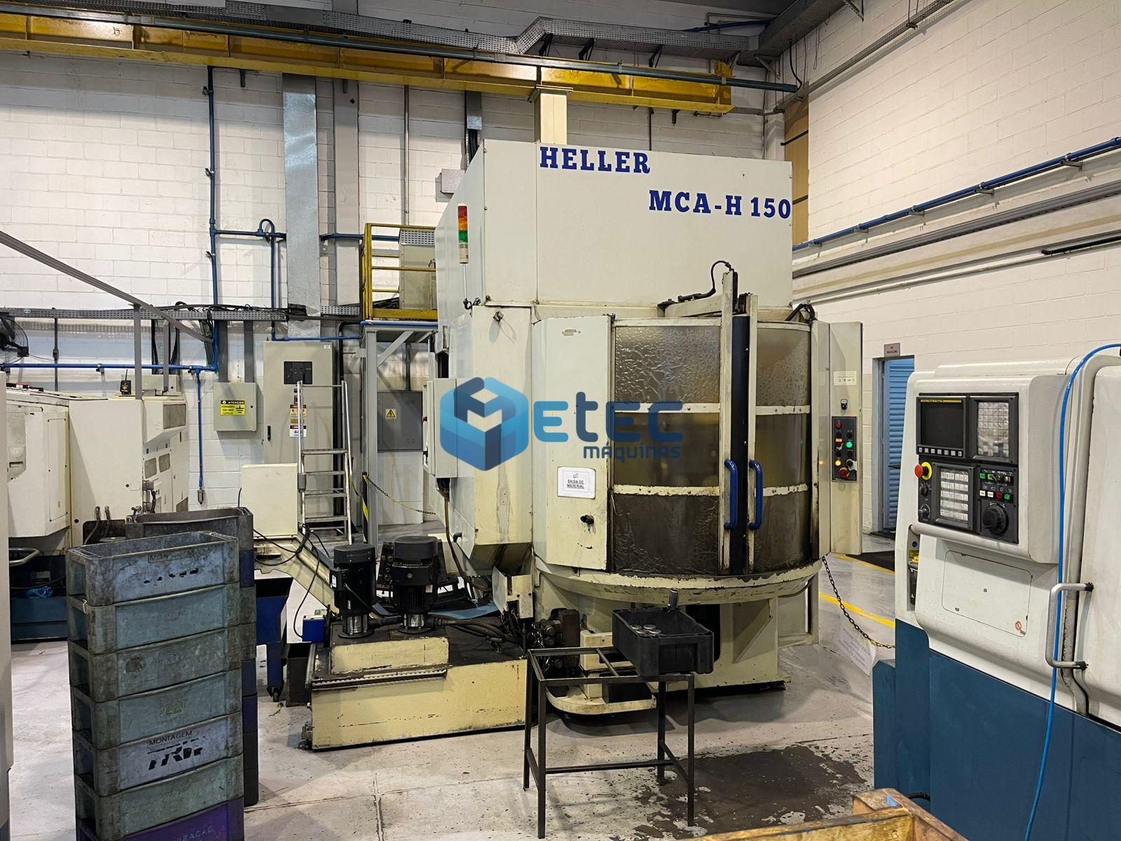 Centro de Usinagem Horizontal Duplo Pallet Heller MCA-H150