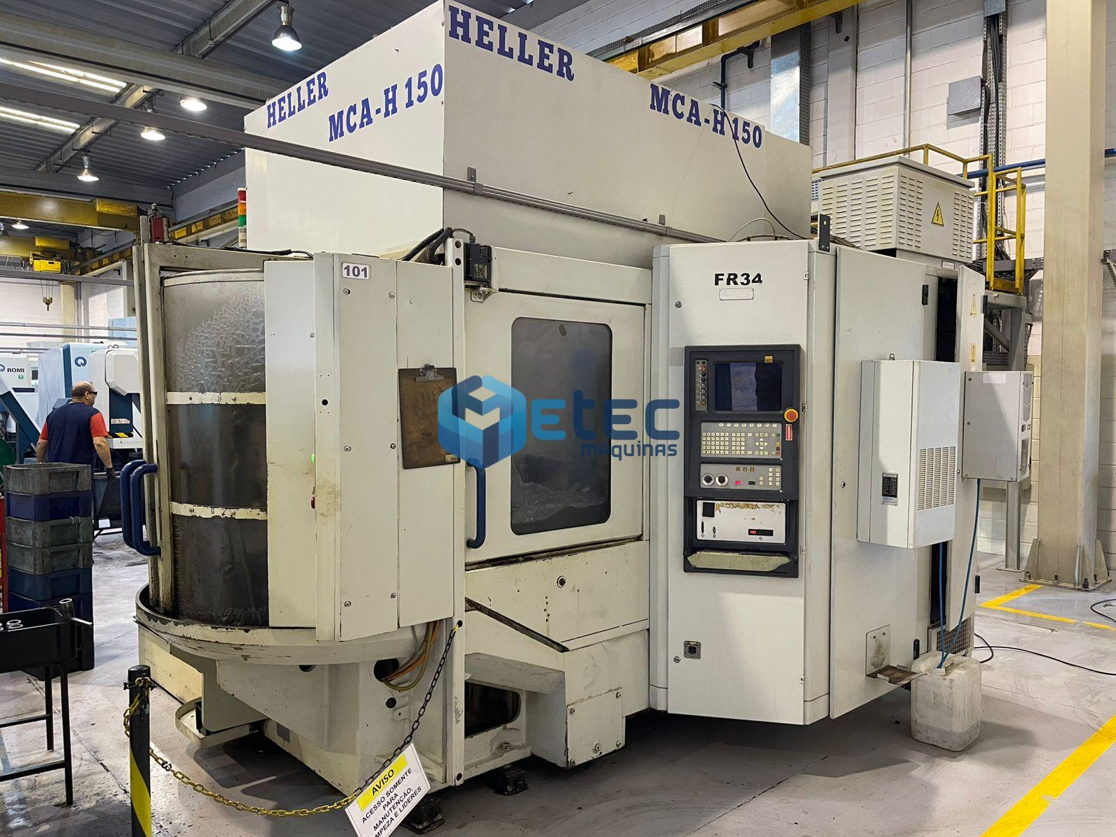 Centro de Usinagem Horizontal Duplo Pallet Heller MCA-H150