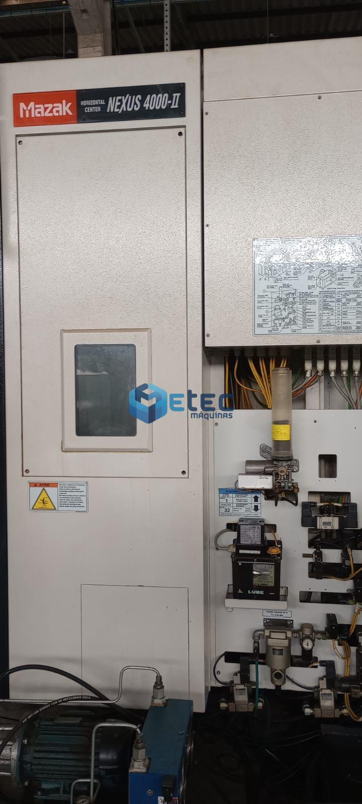 Centro de Usinagem Horizontal Duplo Pallet Mazak HCN 4000