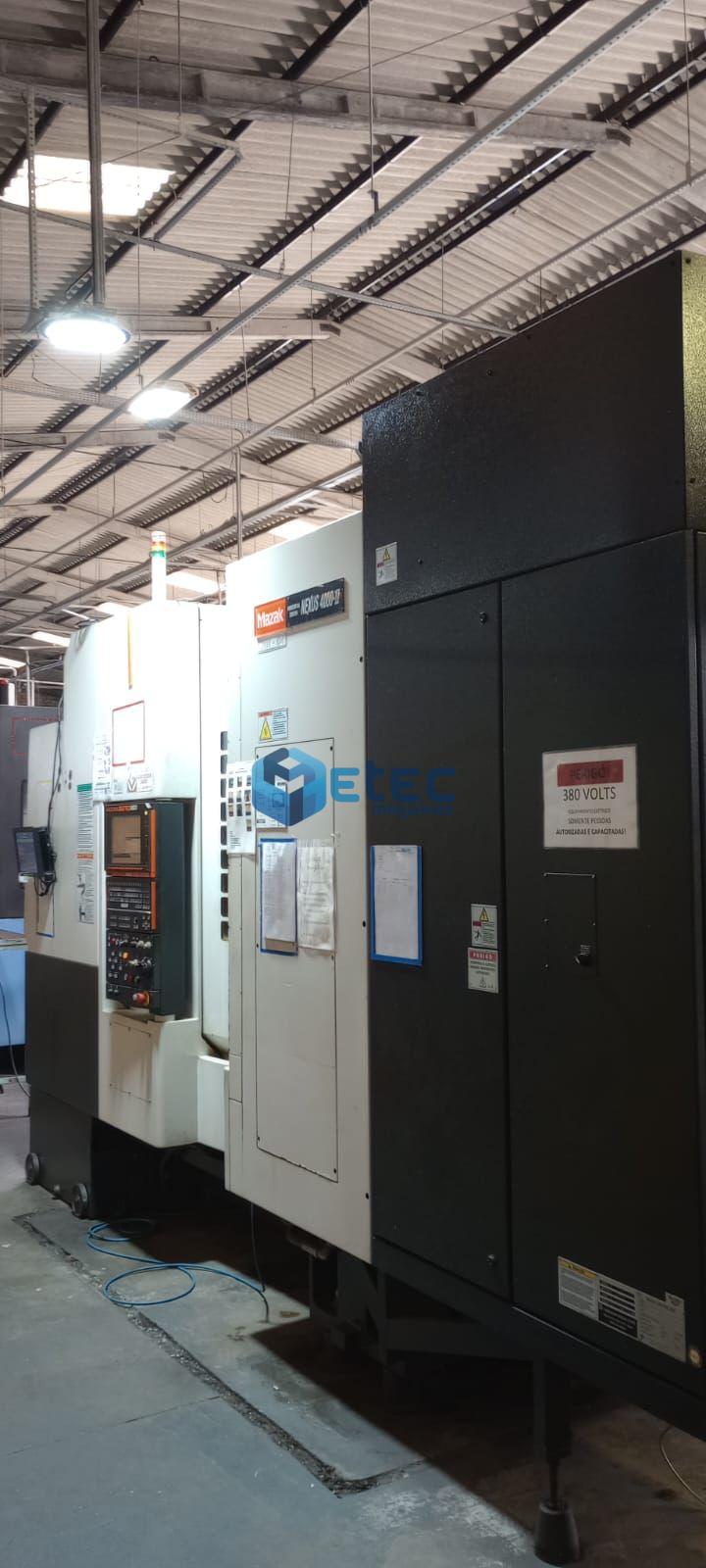 Centro de Usinagem Horizontal Duplo Pallet Mazak HCN 4000