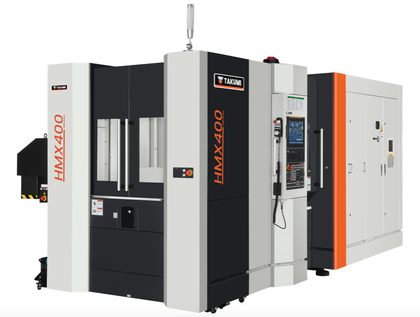 Centro de Usinagem Horizontal Duplo Pallet TAKUMI HMX400