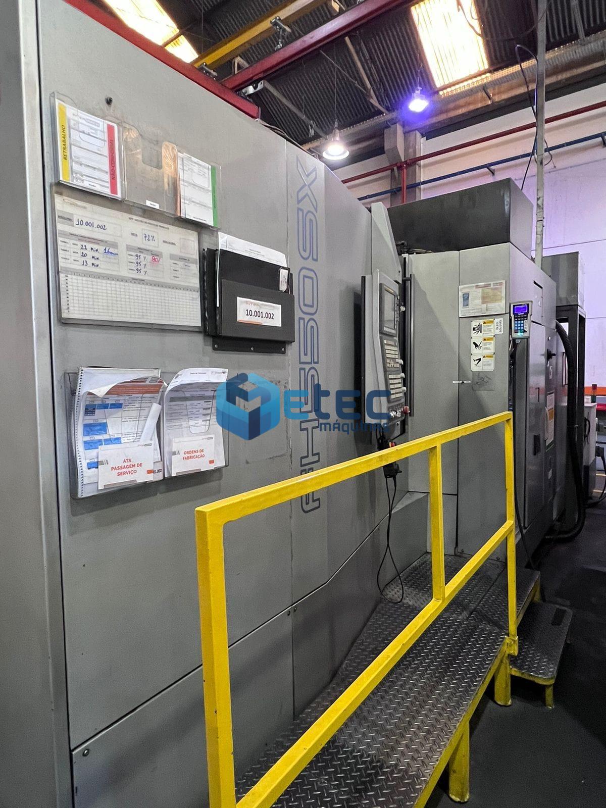 Centro de Usinagem Horizontal Duplo Pallet Toyoda FH550 SX