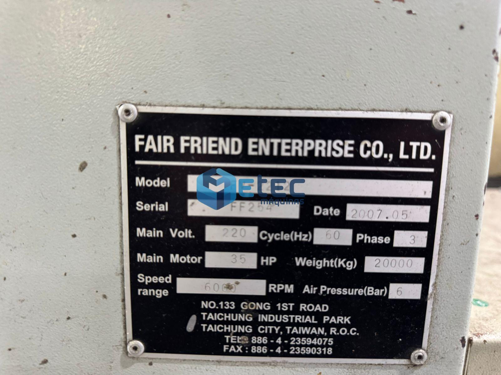 Fresadora CNC Portal Feeler FV-2212