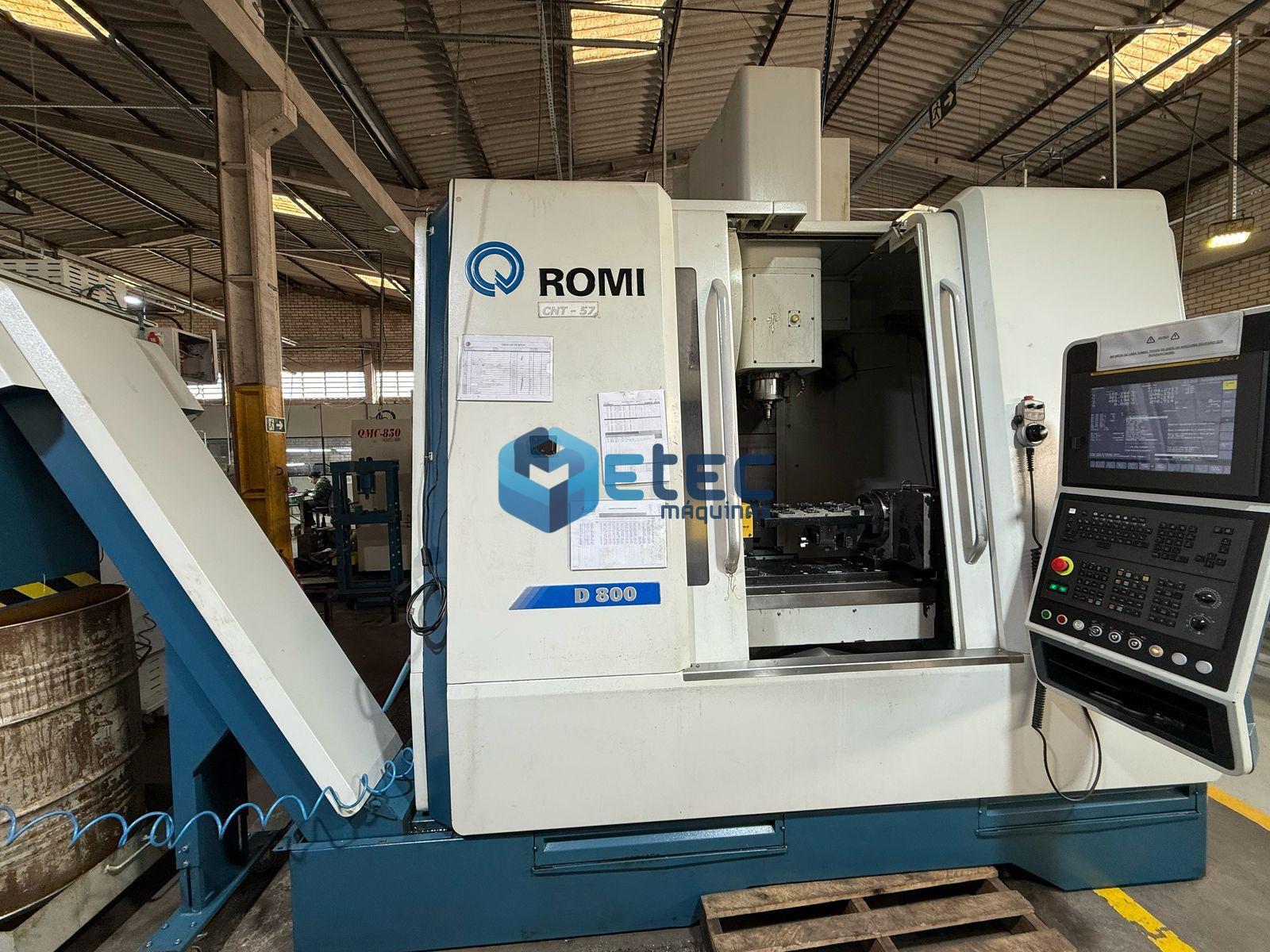Centro de Usinagem Romi D800
