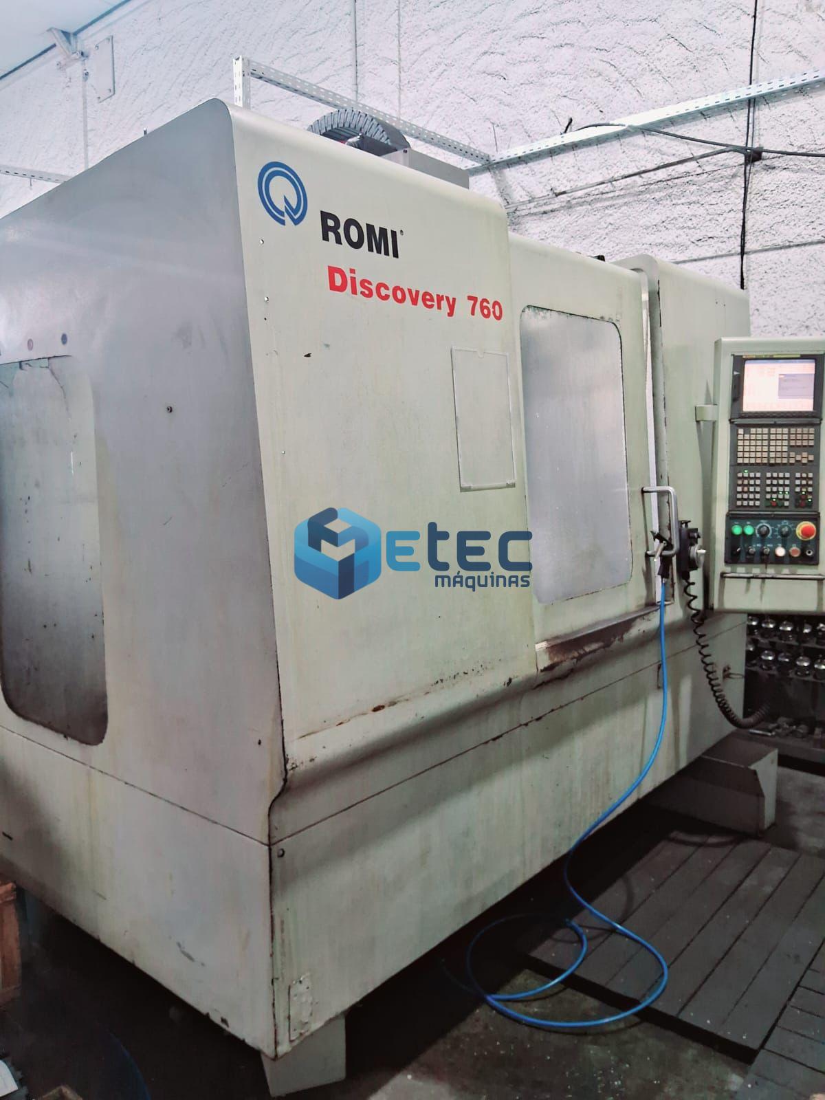 Centro de Usinagem Romi Discovery 760
