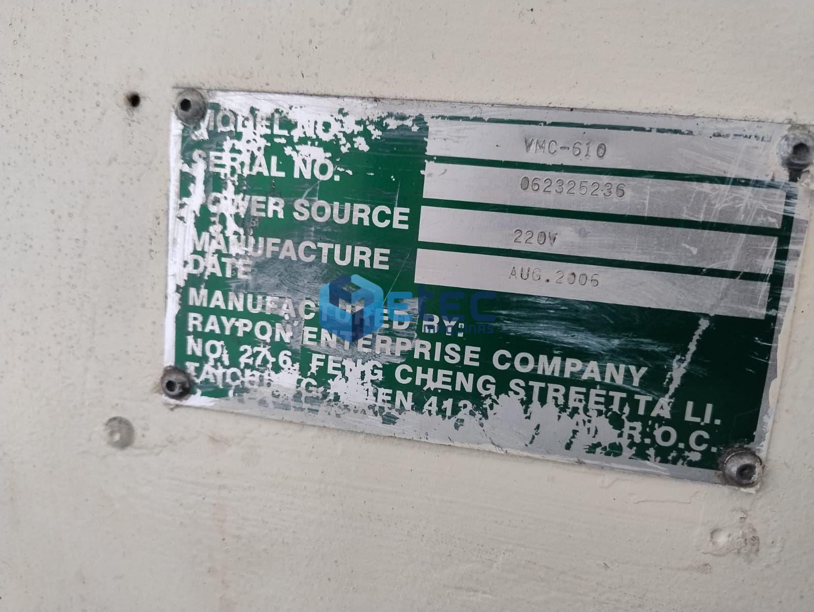 Centro de Usinagem Sinitron VMC-610