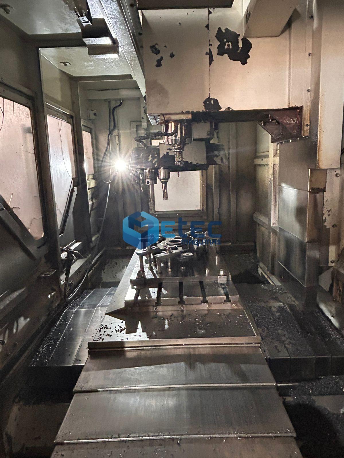 Centro de Usinagem Vertical Finecut Com 4° Eixo Detron