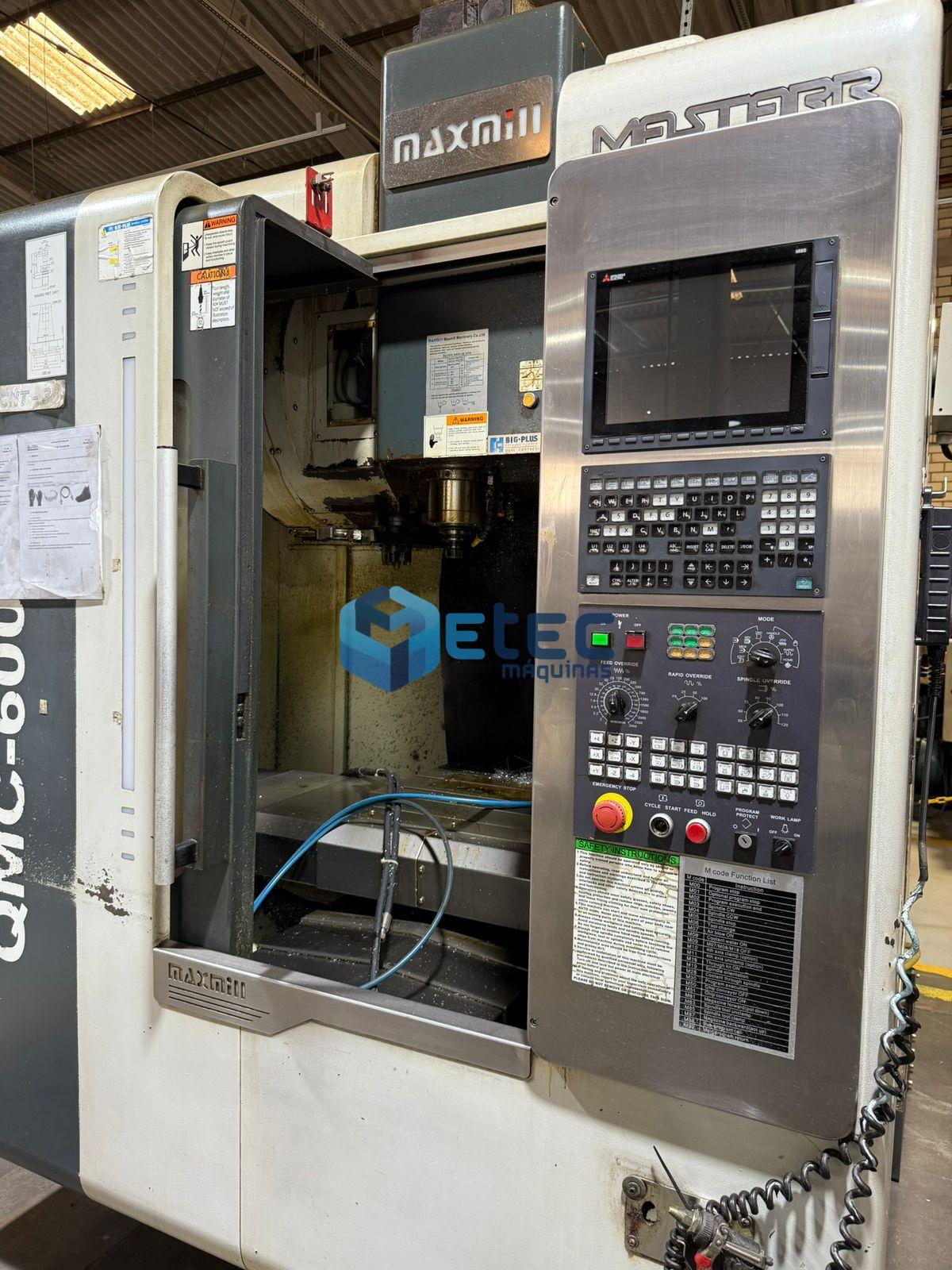 Centro de Usinagem Maxmill QMC-600