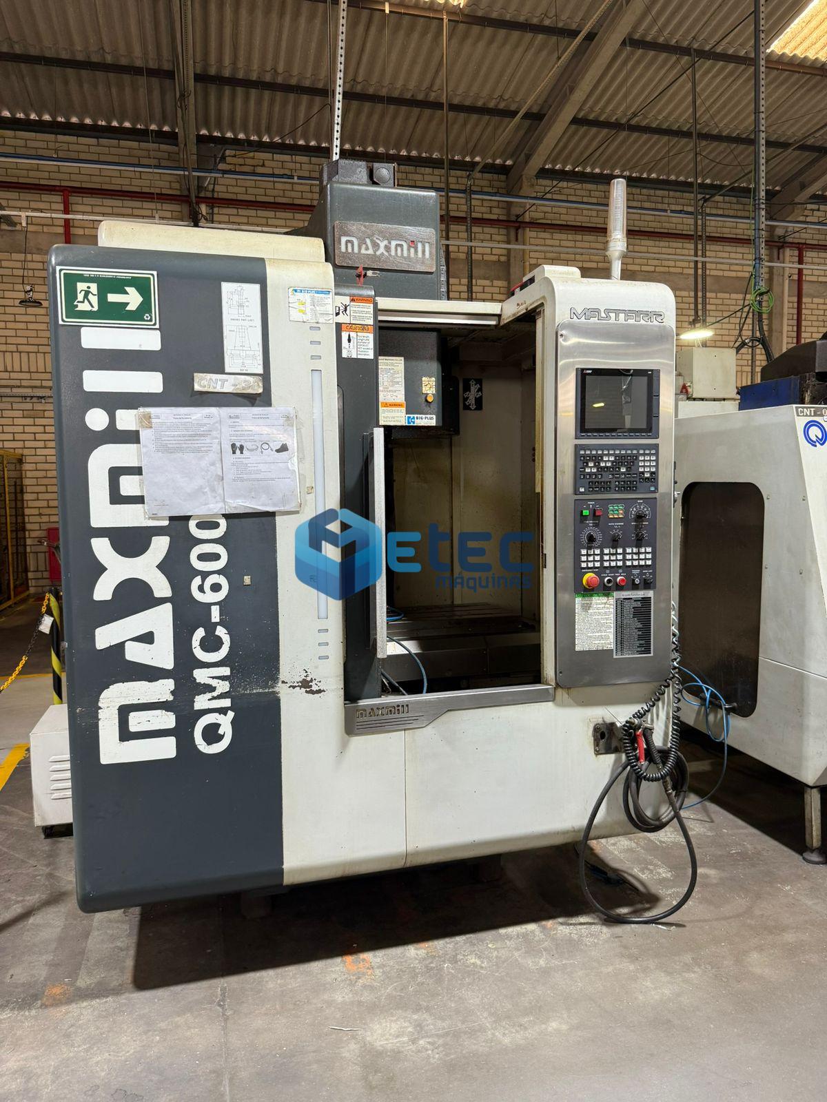 Centro de Usinagem Maxmill QMC-600