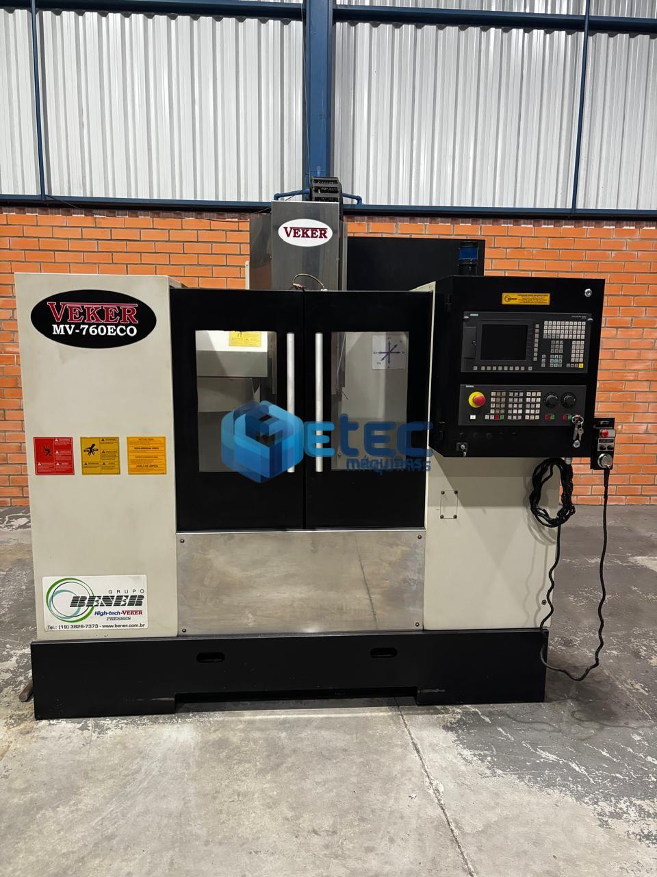 Centro de Usinagem Veker MV-760 ECO