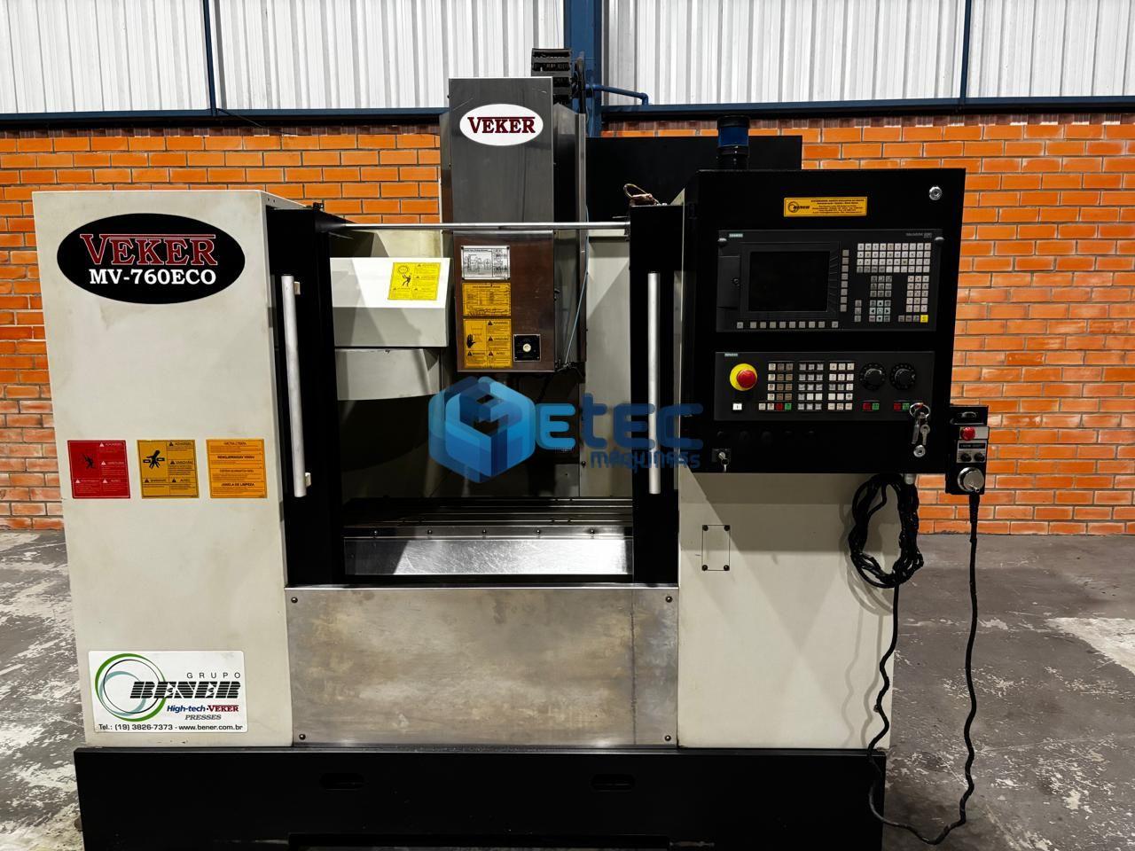 Centro de Usinagem Veker MV-760 ECO
