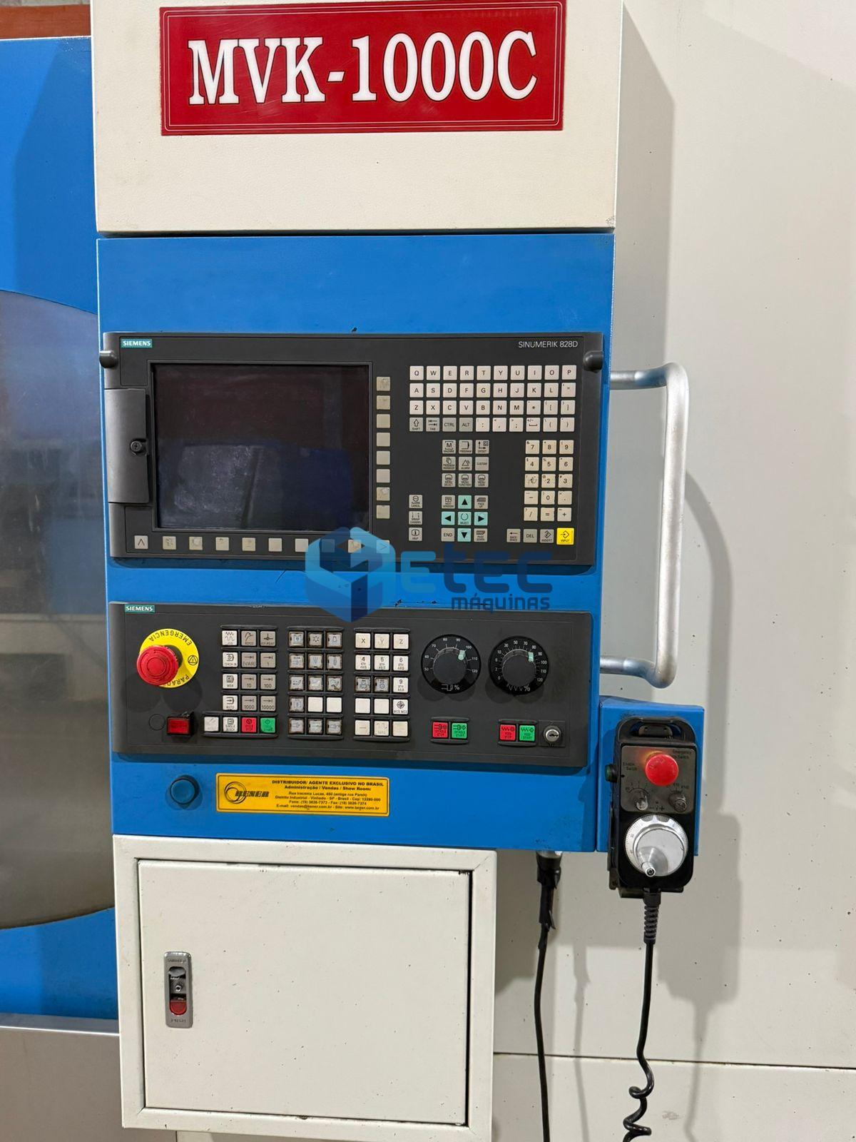 Centro de Usinagem Veker MVK-1000C