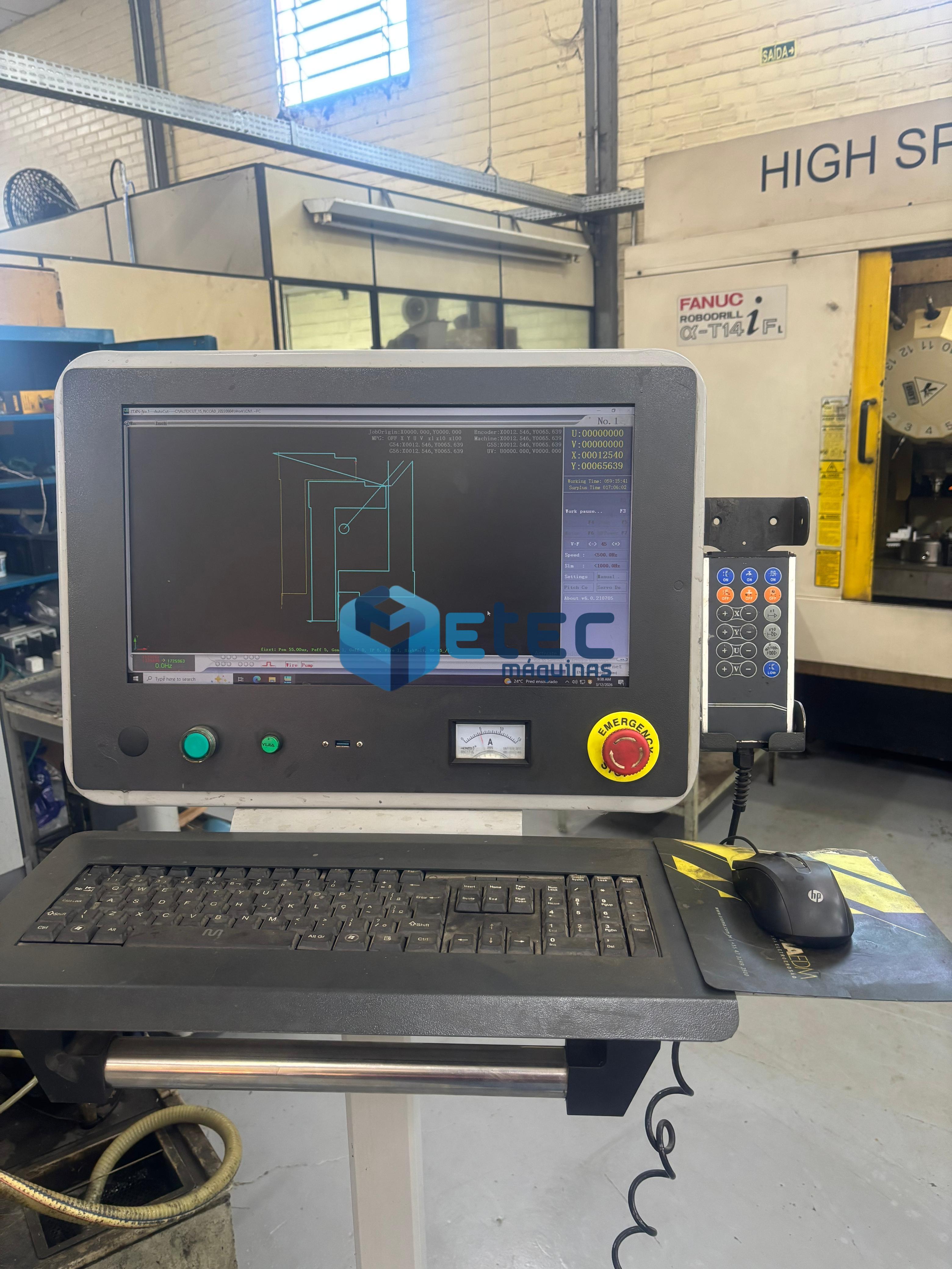 Eletroerosão a Fio Resitron RTW 5M