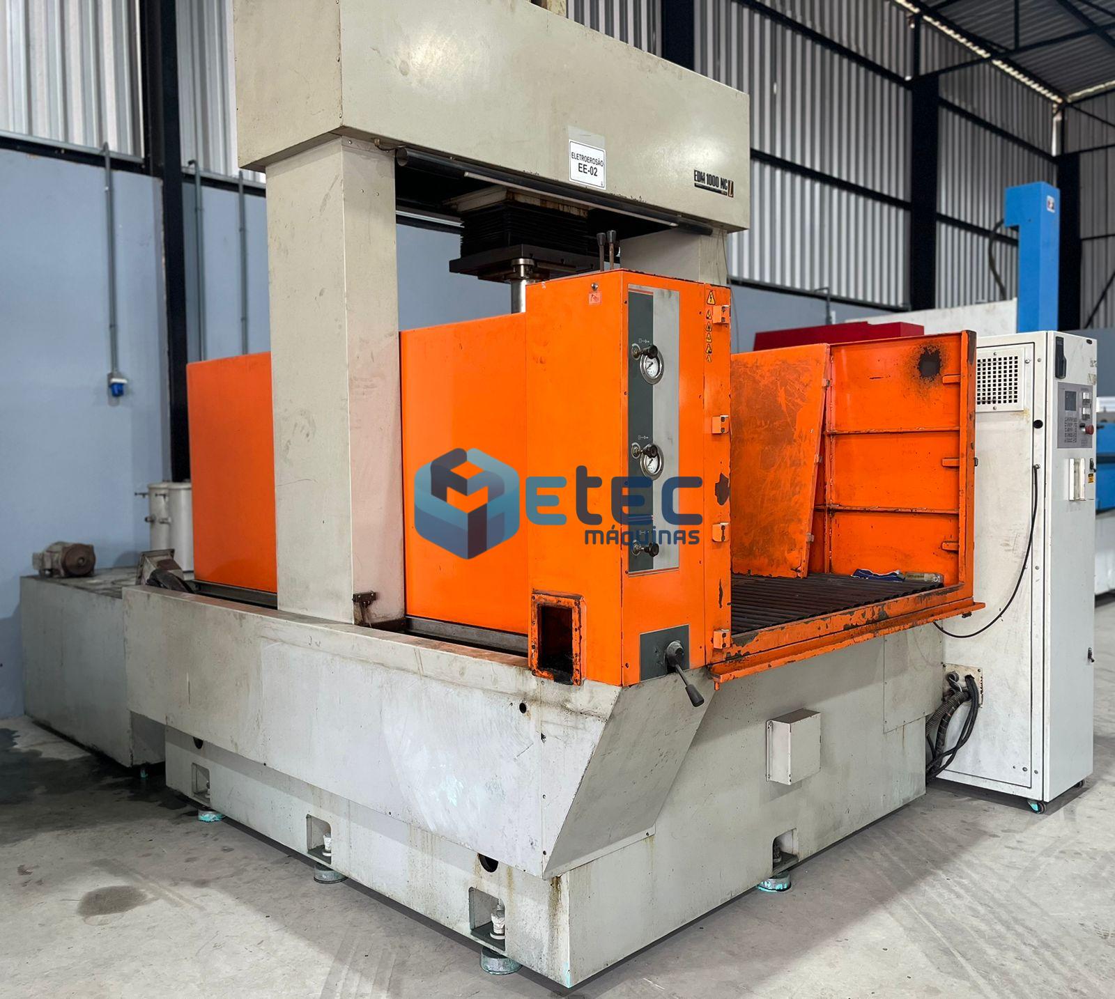 Eletroerosão Penetração Portal Engemaq EDM 1000 NC