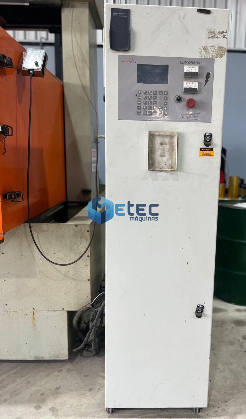 Eletroerosão Penetração Portal Engemaq EDM 1000 NC