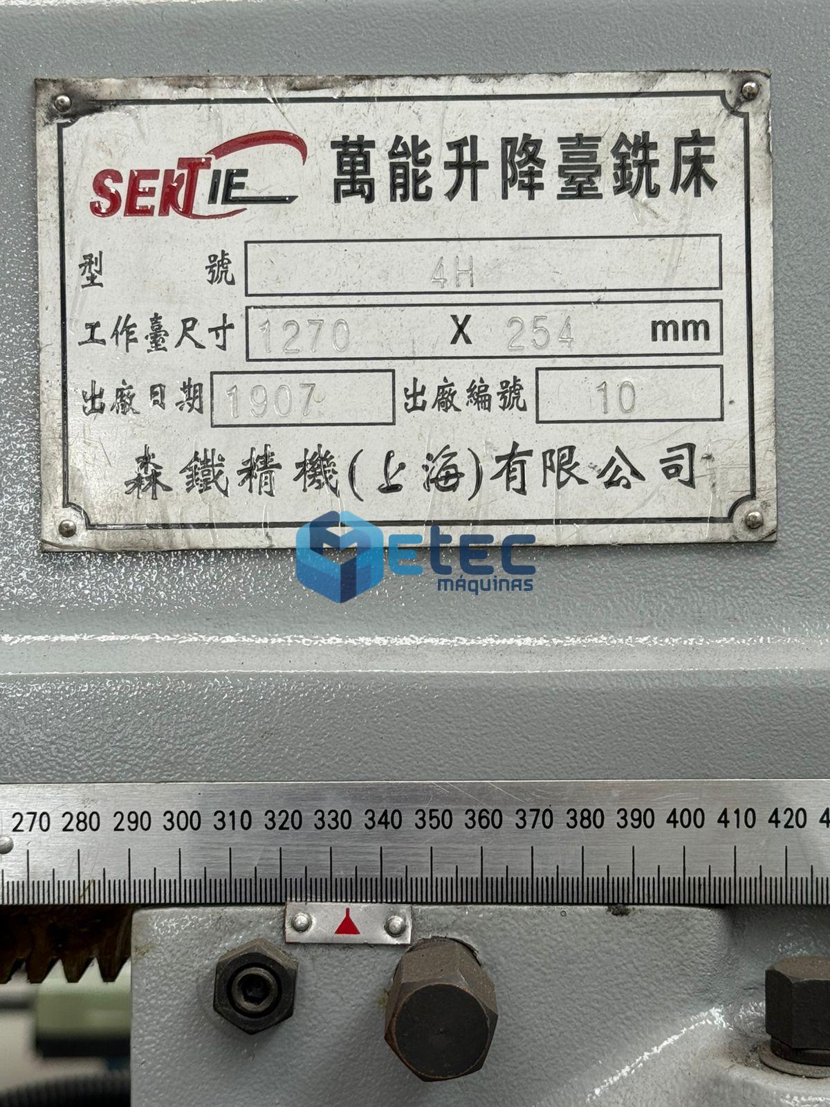 Fresadora Ferramenteira Sentie M4 Iso 30