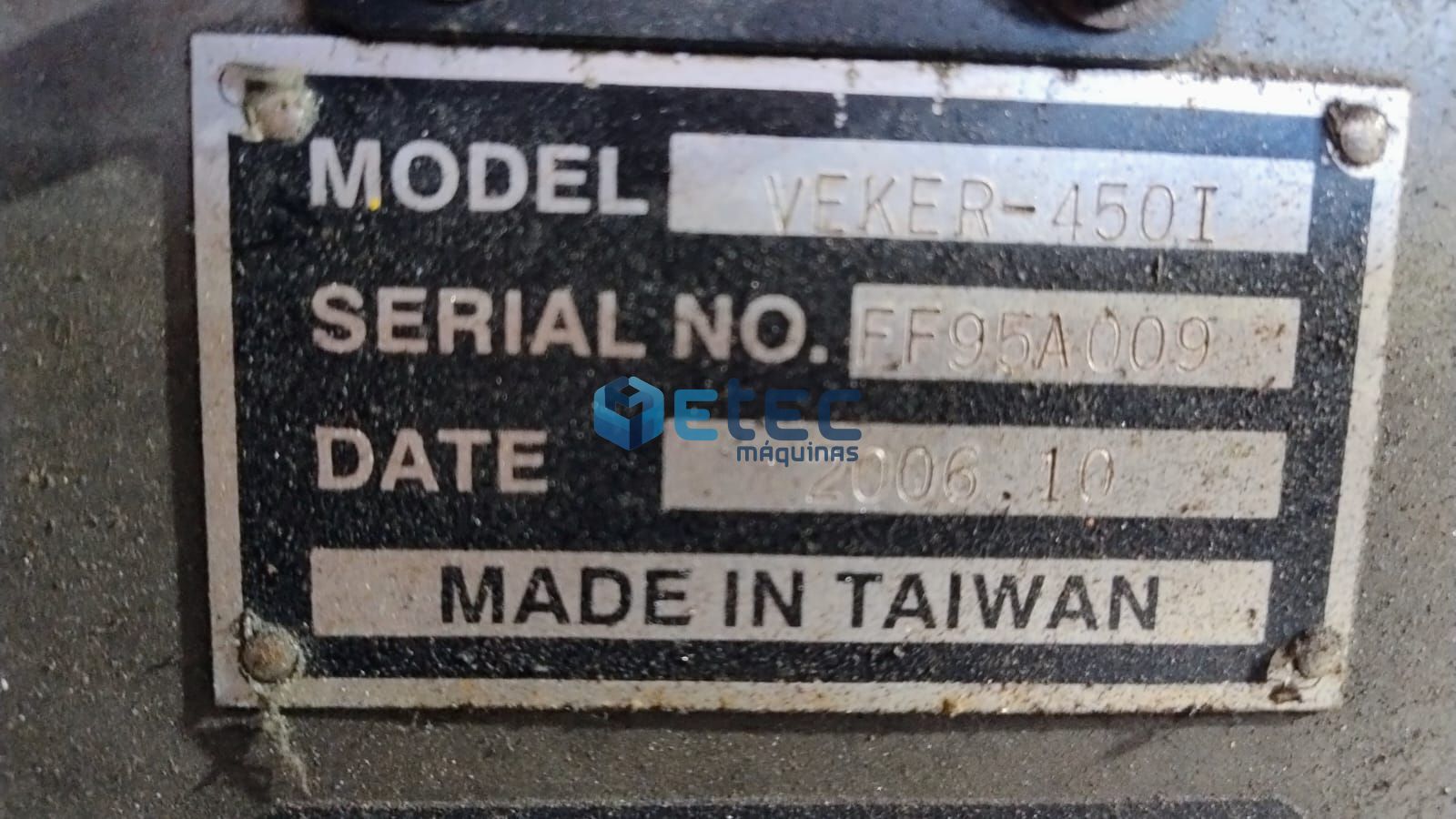 Fresadora Ferramenteira Veker VK450I