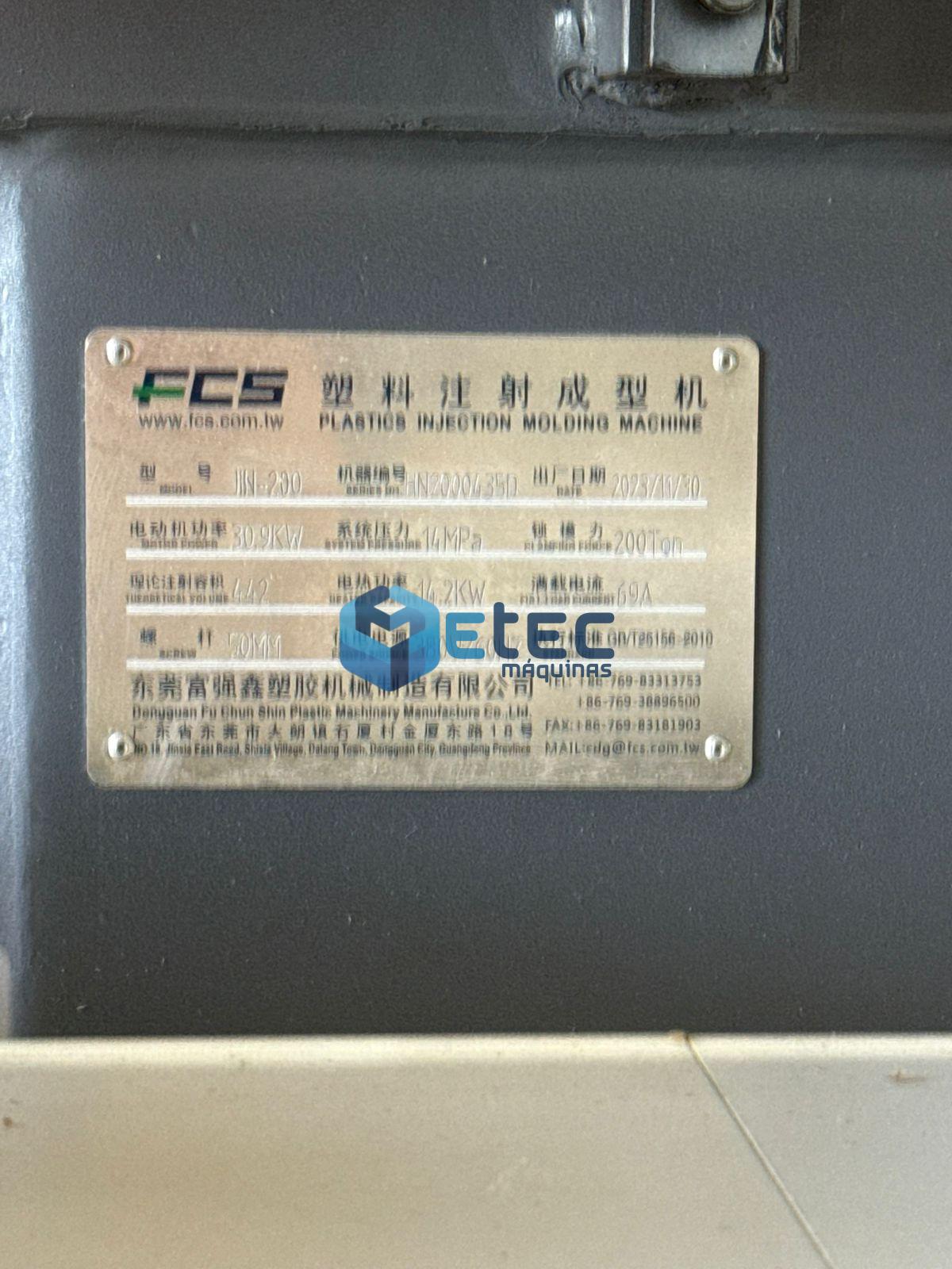 Injetora de Plásticos FCS HN-200