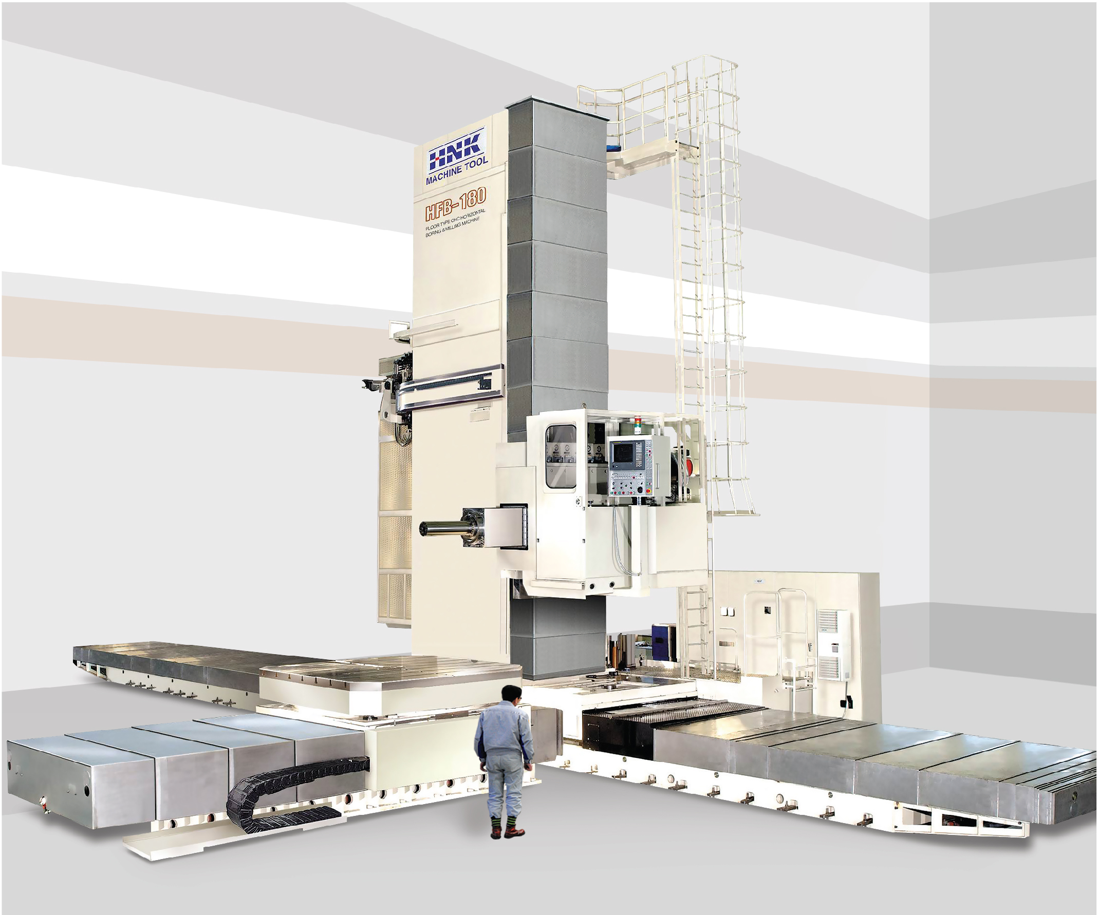 Mandrilhadora CNC HNK HFB-180 - Floor Type