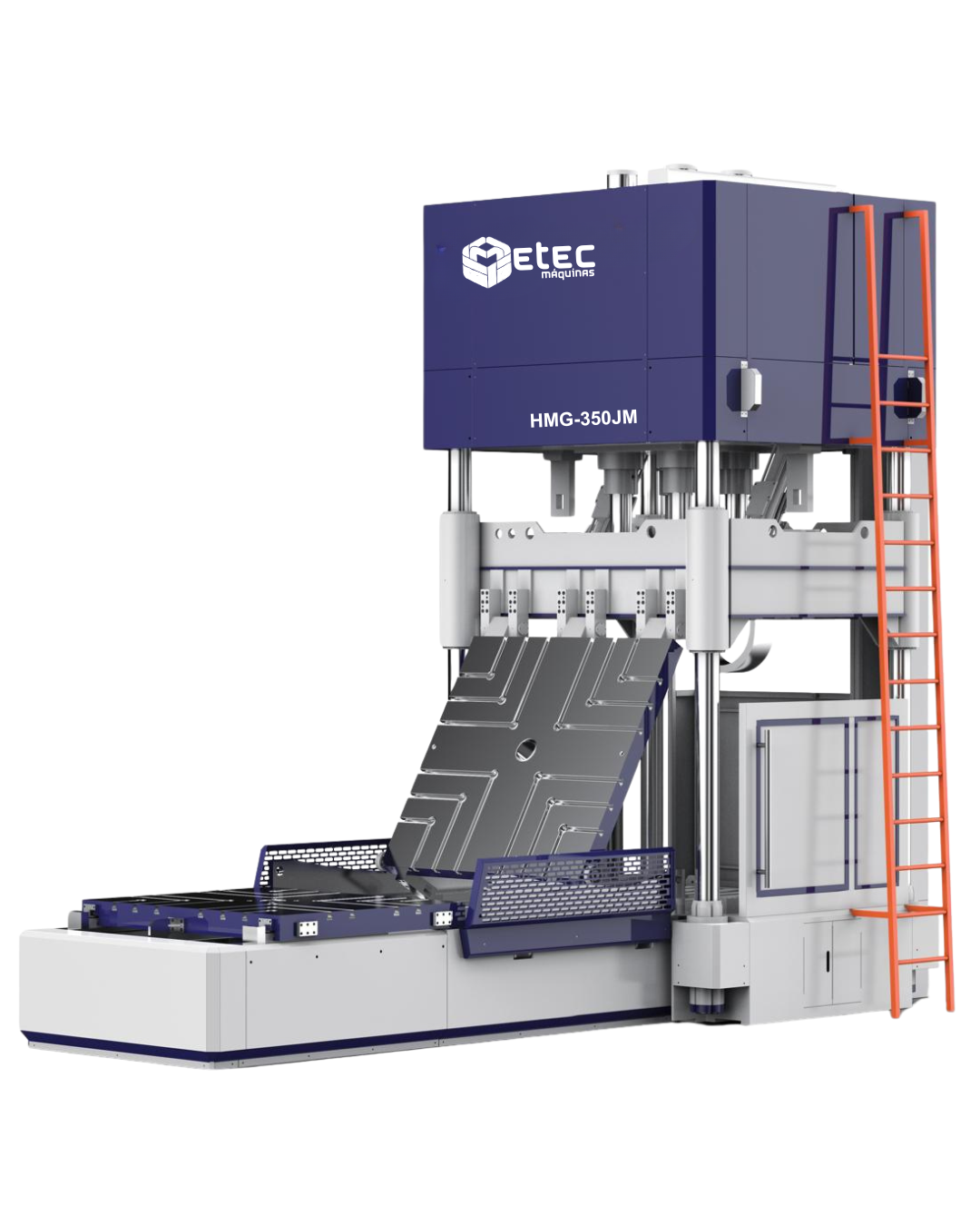 Prensa Hidráulica Ajuste de Moldes ETEC HMG-350JM