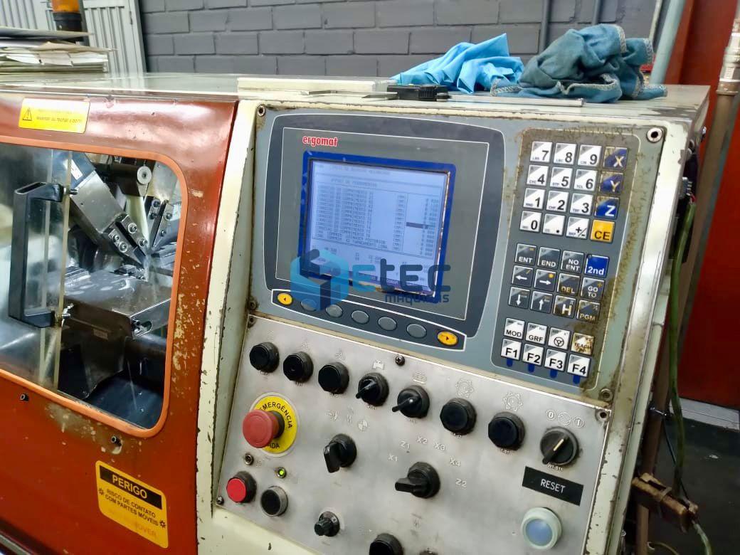 Torno Automático Ergomat TBA 60 + Alimentador BOSS 542