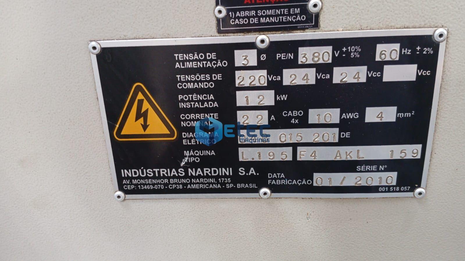 Torno CNC Nardini Logic 195