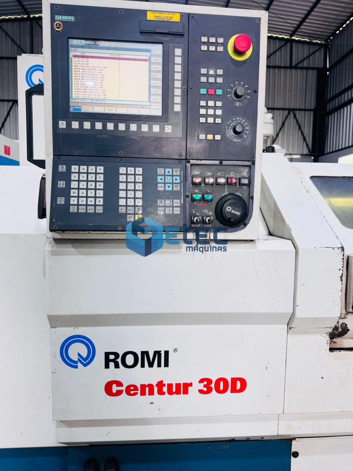 Torno CNC Romi Centur 30D
