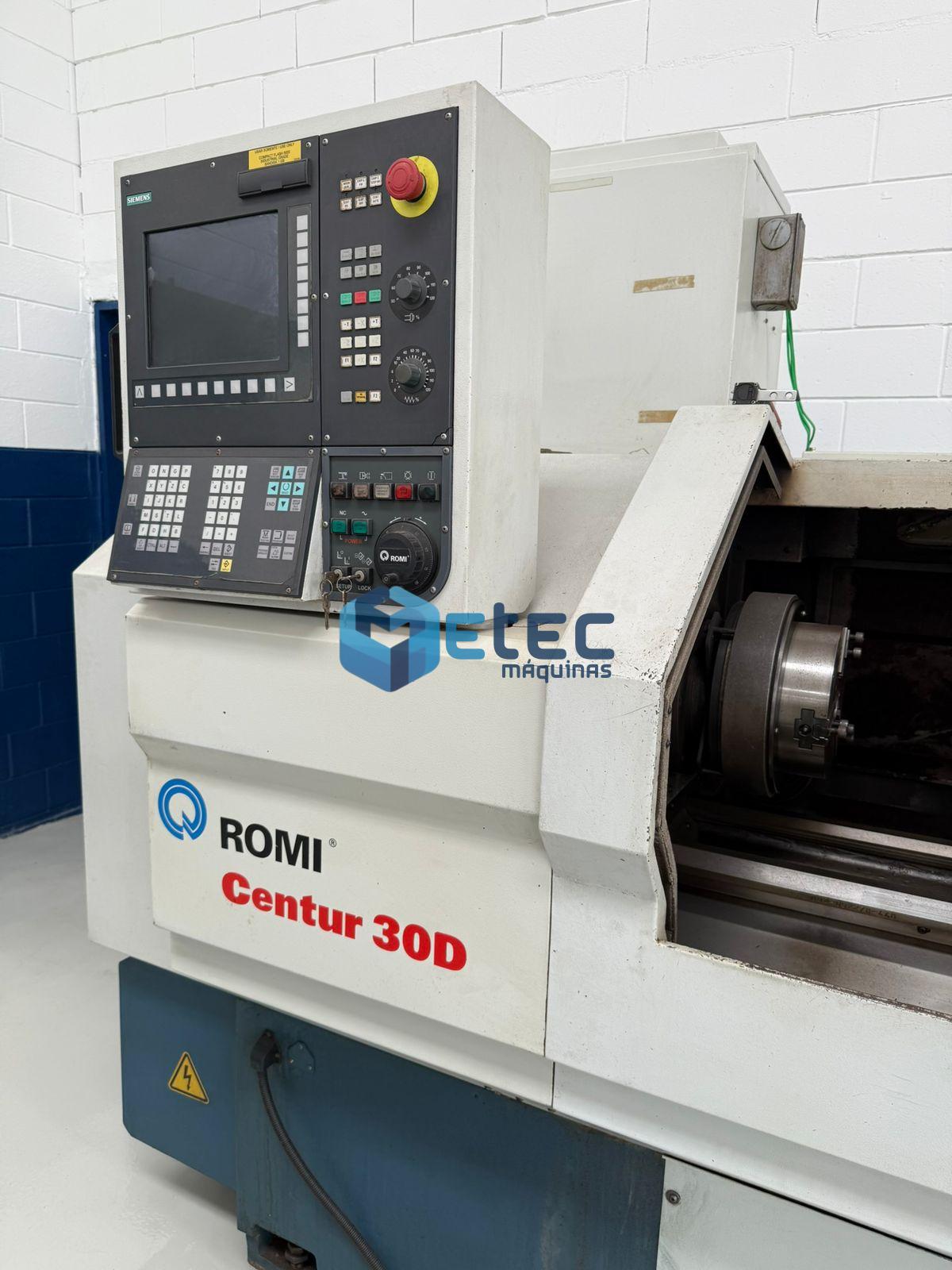Torno CNC Romi Centur 30D