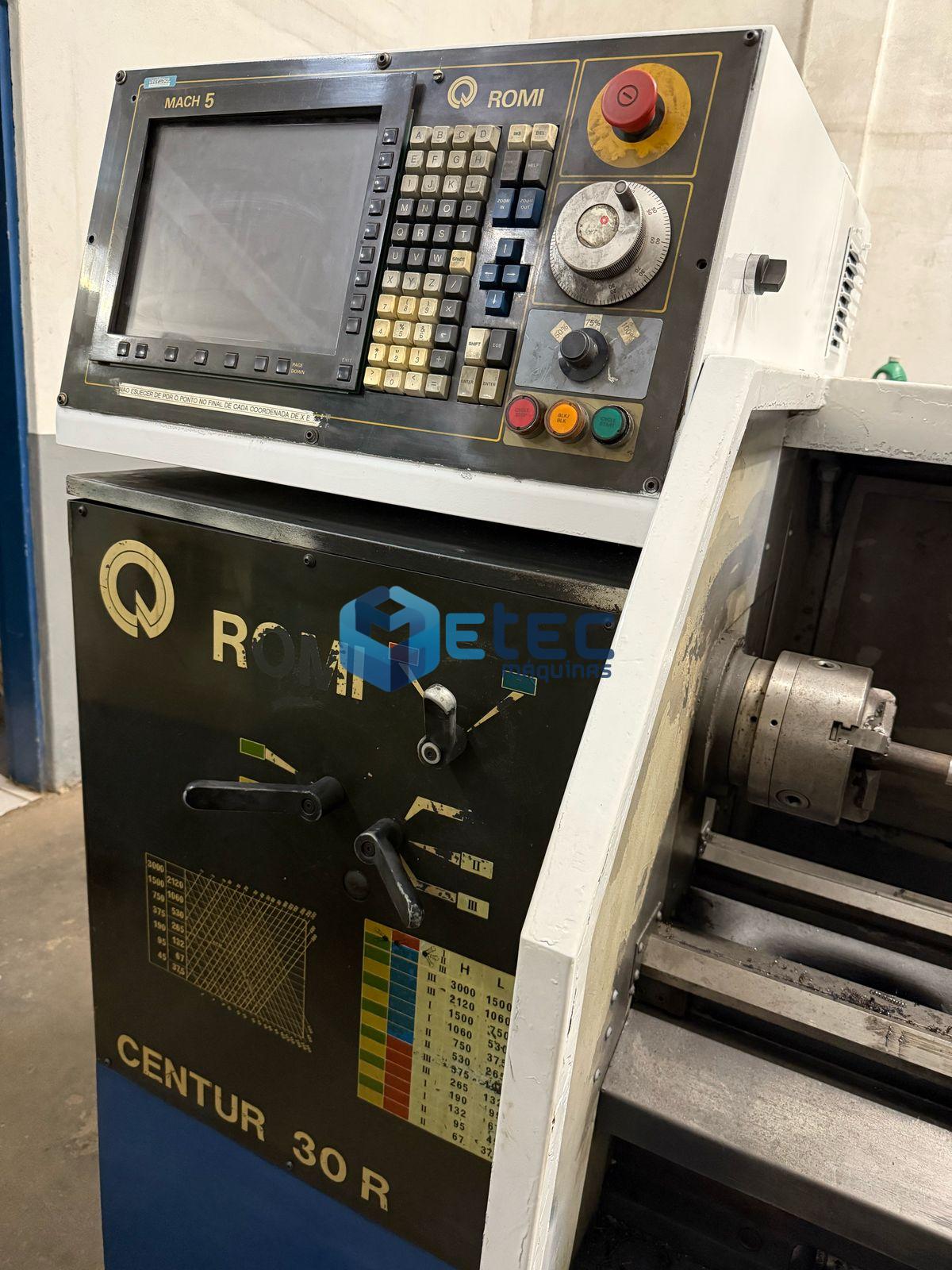 Torno CNC Romi Centur 30R