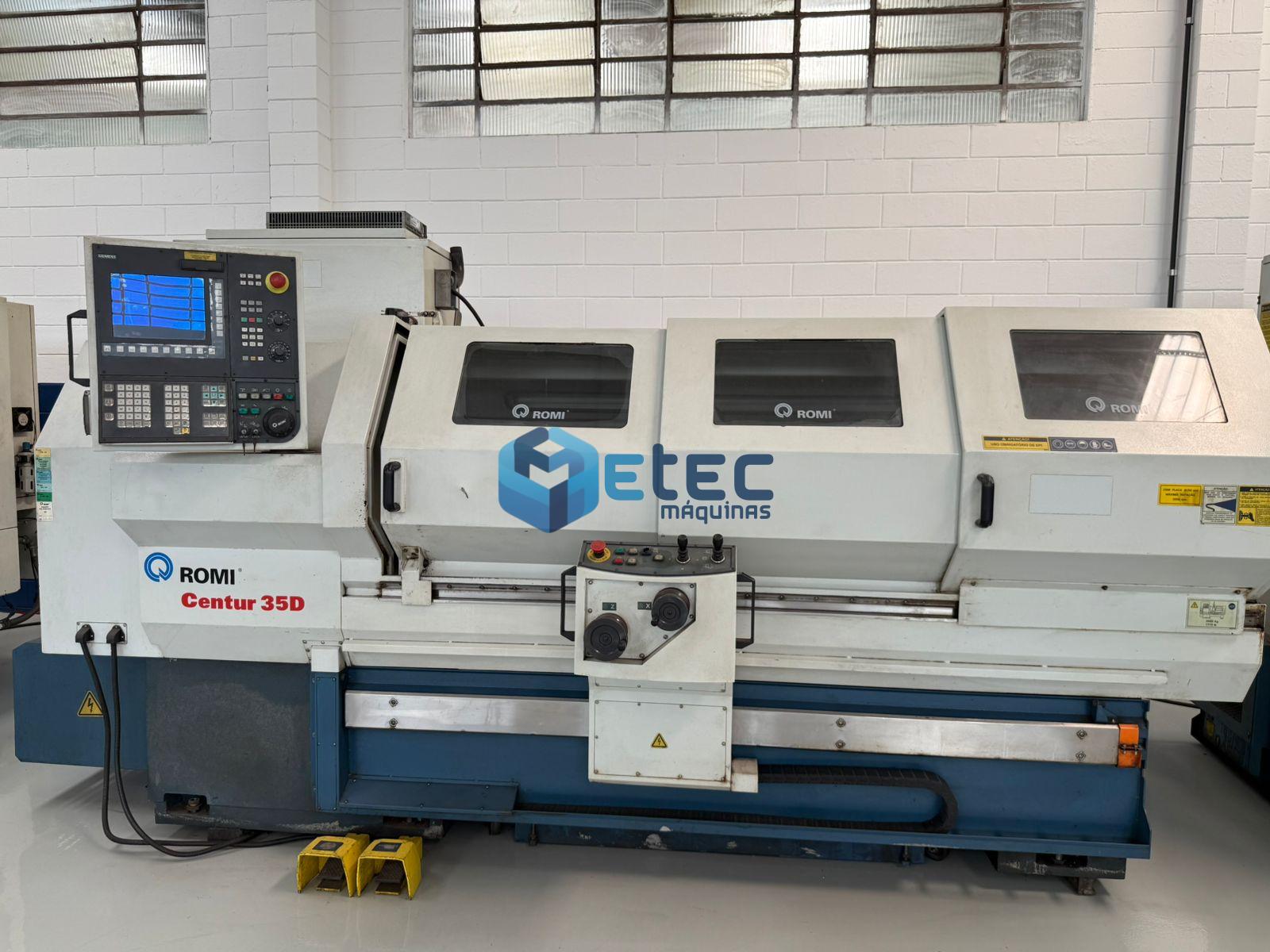 Torno CNC Romi Centur 35D