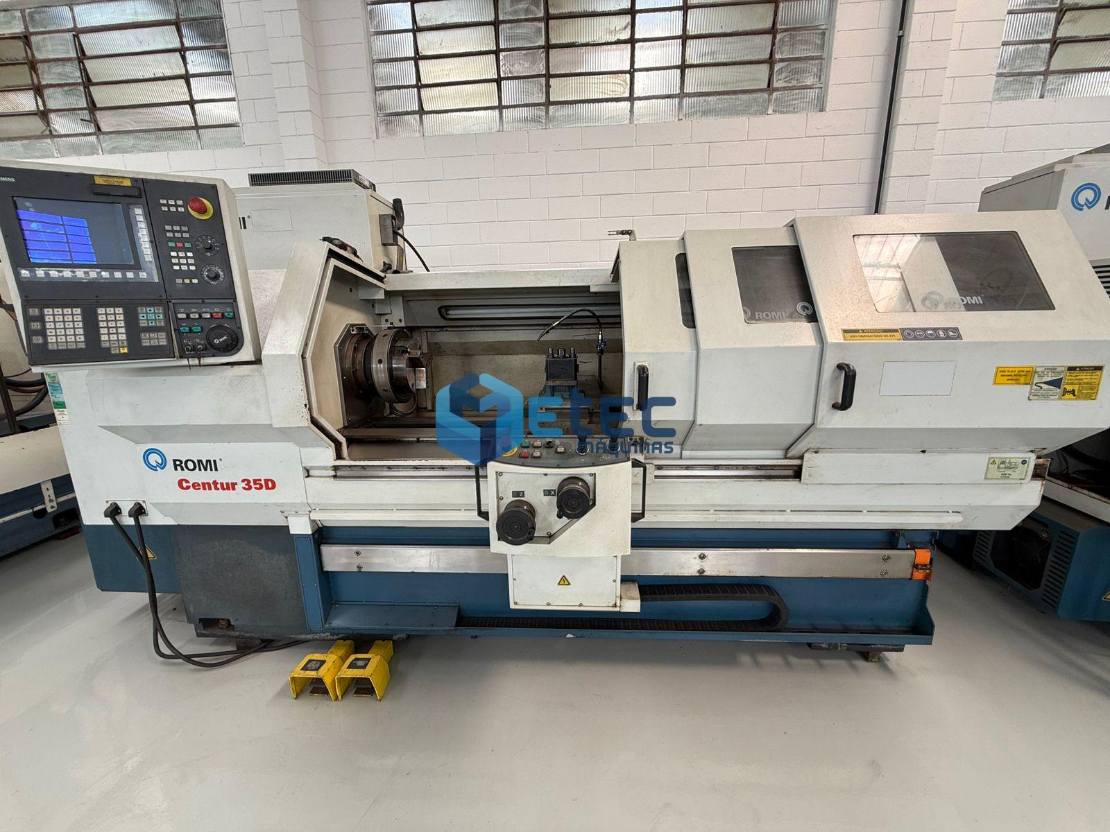 Torno CNC Romi Centur 35D