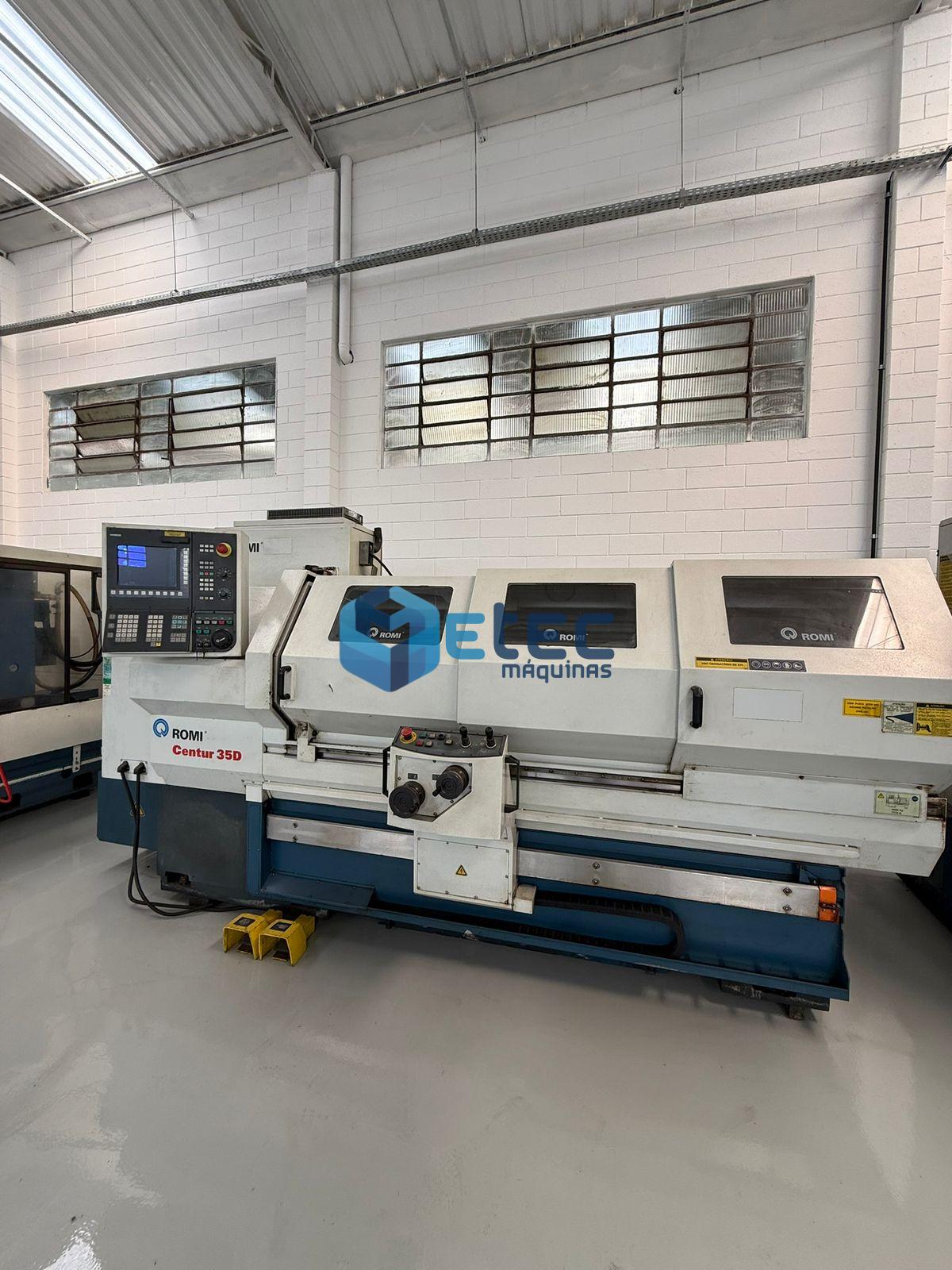 Torno CNC Romi Centur 35D