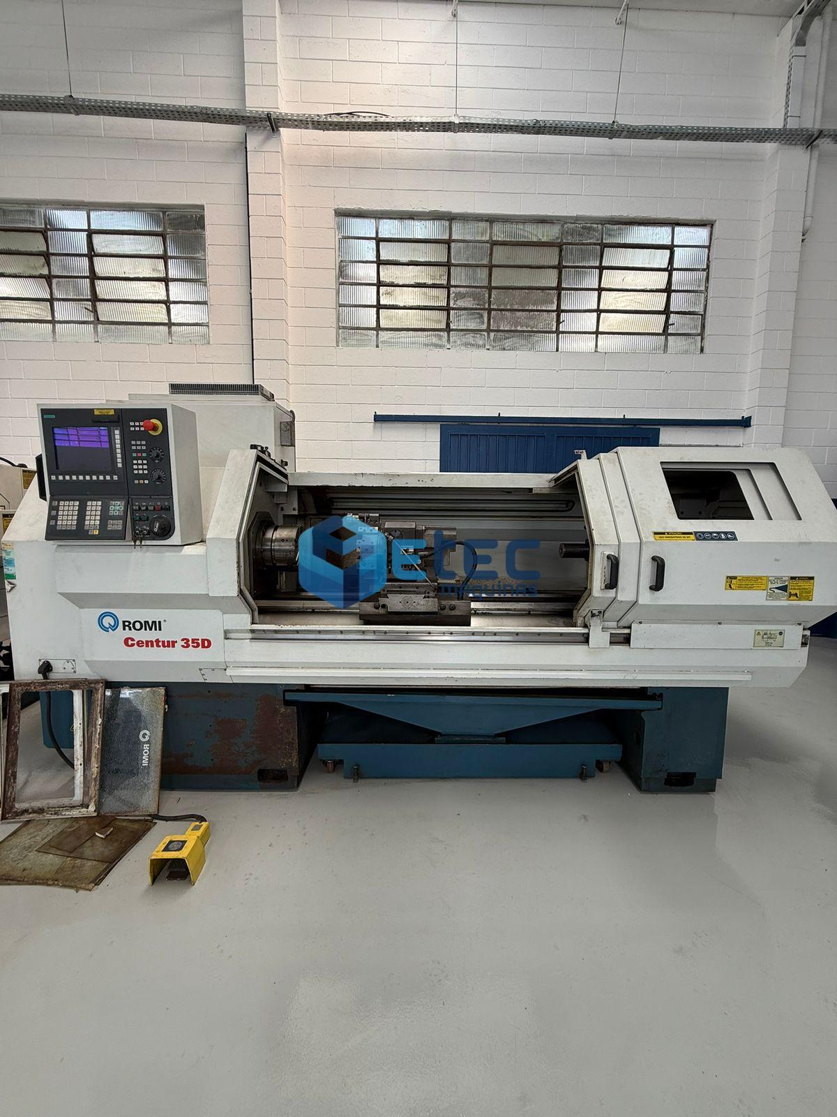 Torno CNC Romi Centur 35D