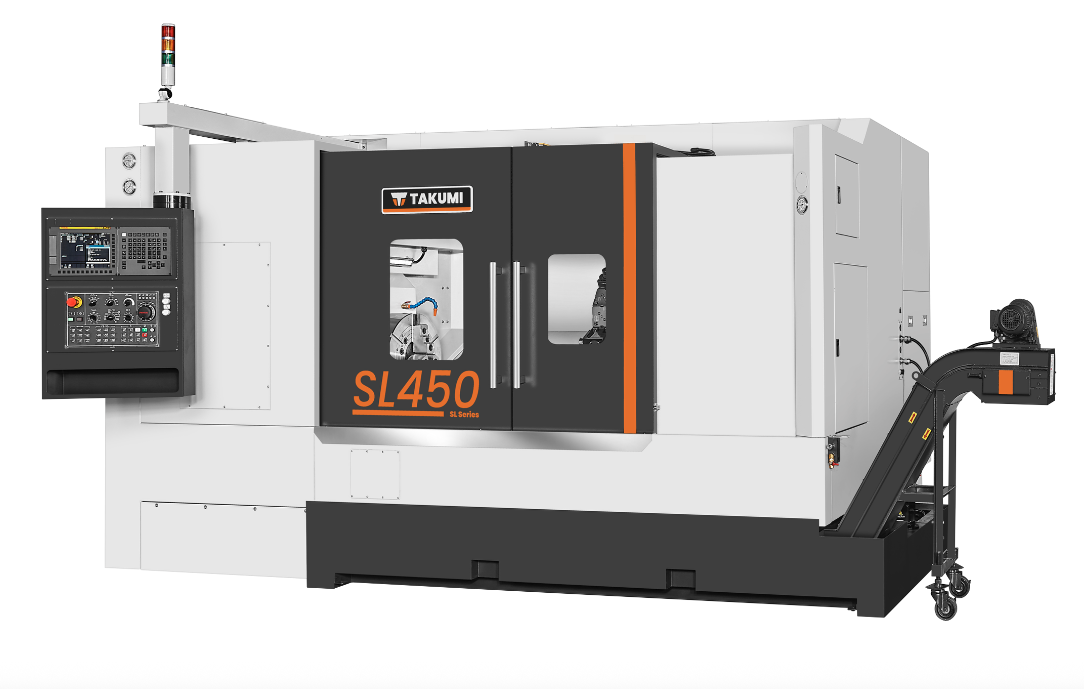 Torno CNC TAKUMI SL450M  Ferramenta Acionada