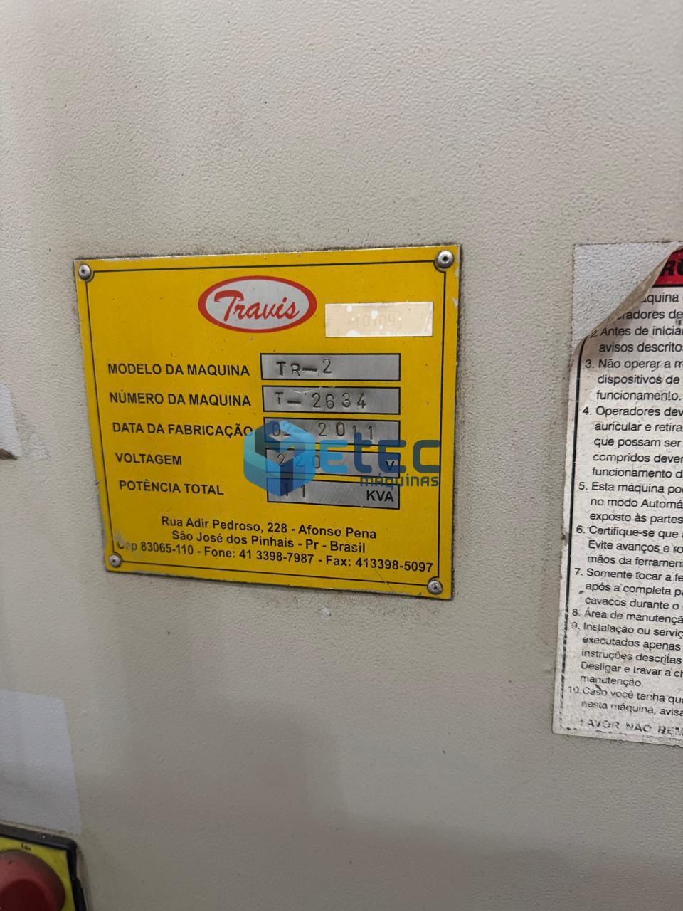 Torno CNC Travis TR-2