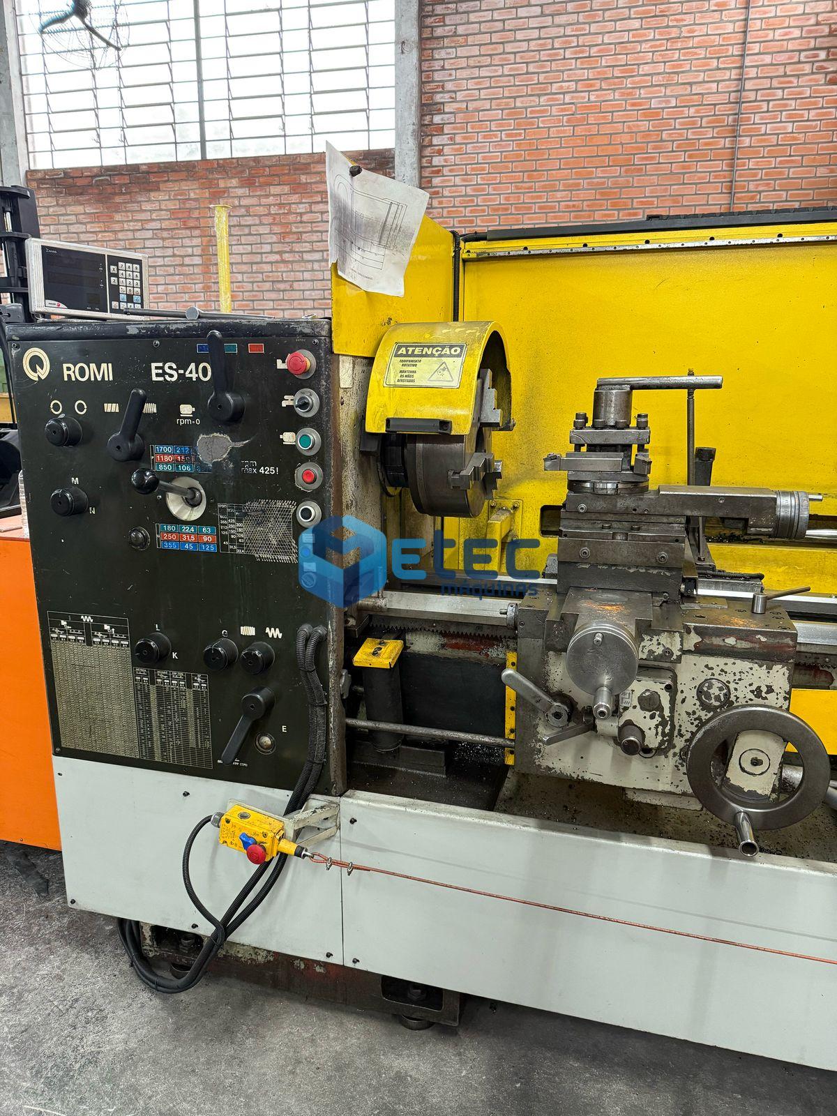 Torno Convencional Romi ES40A x 2.500