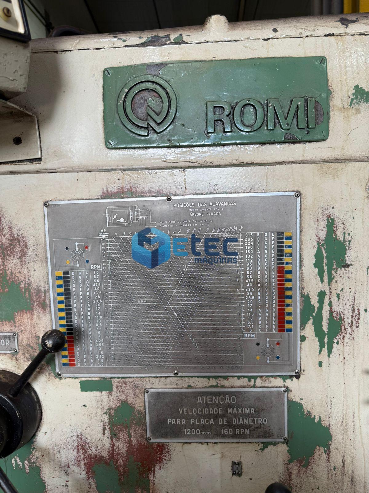 Torno Convencional Romi MKD