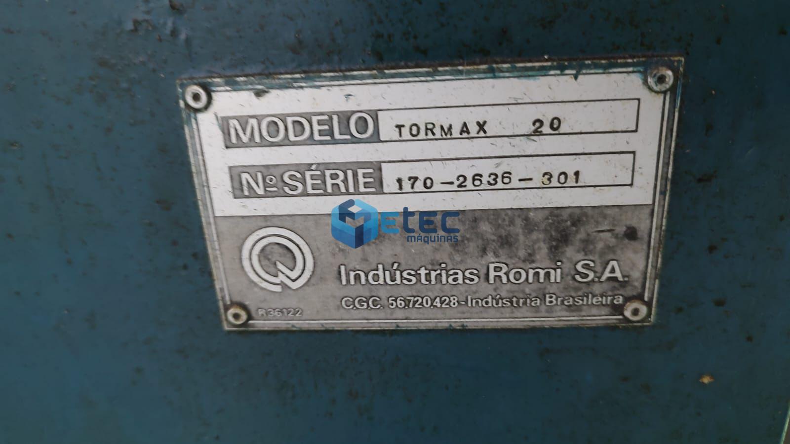 Torno Convencional Romi Tormax 20