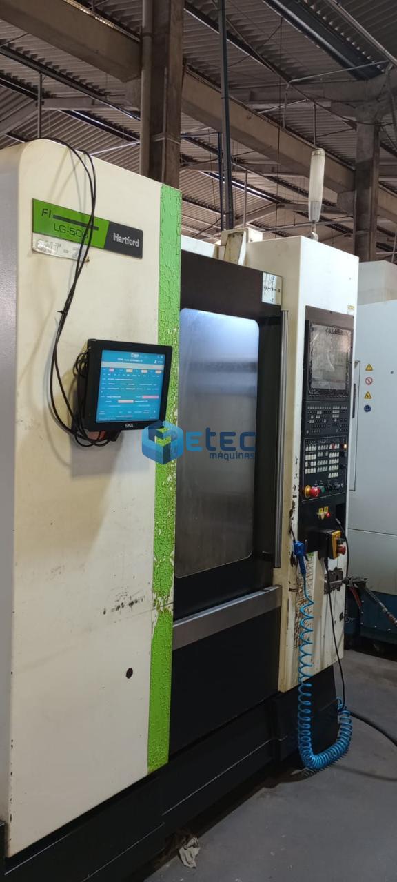 Centro de Usinagem Hartford LG500 + 4° Eixo
