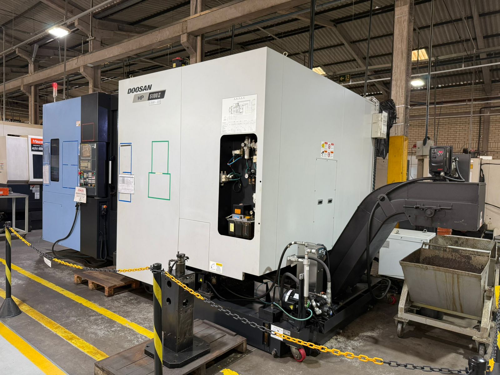 Centro de Usinagem Horizontal Duplo Pallet Doosan HP 5100 II