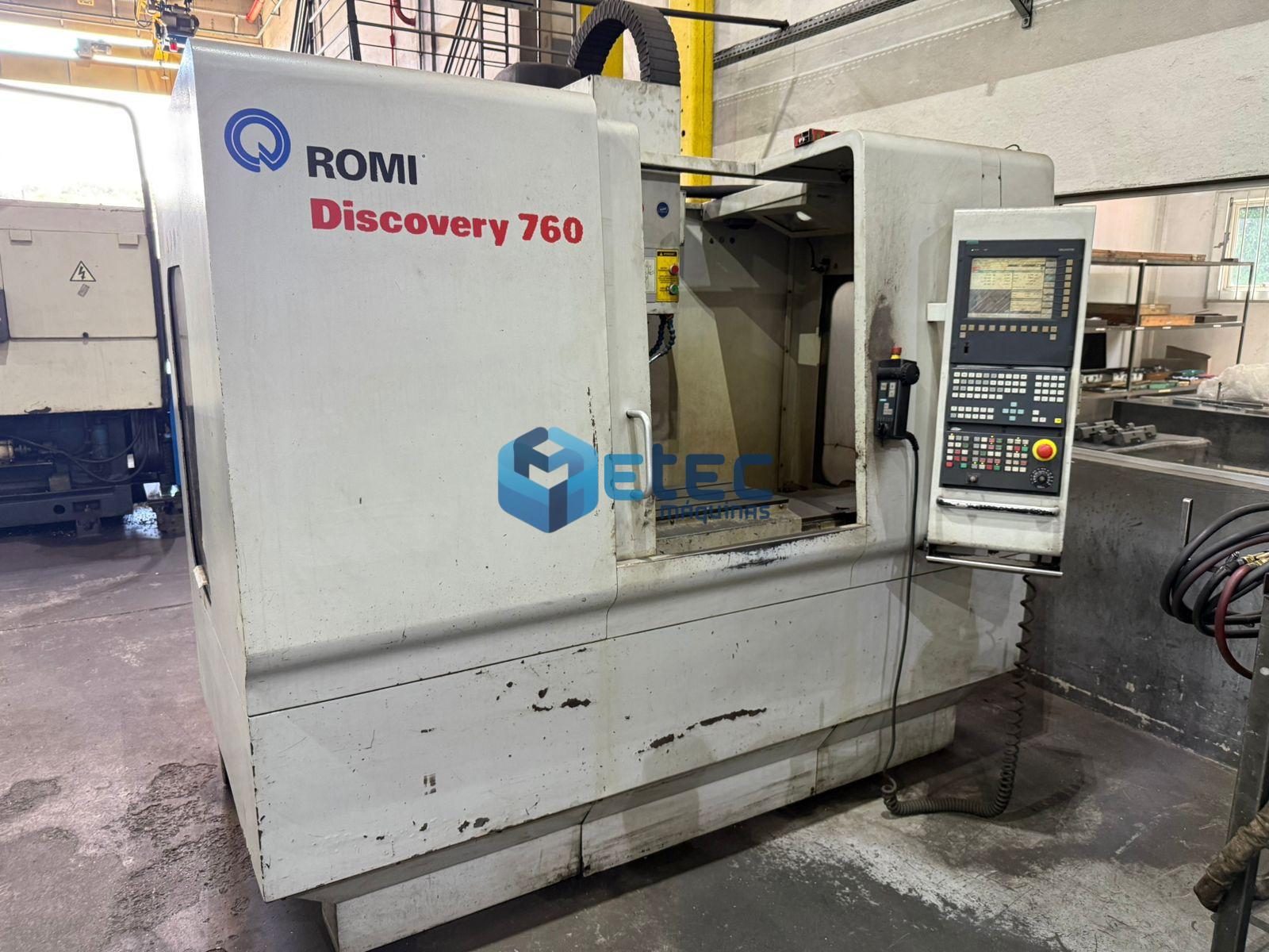 Centro de Usinagem Romi Discovery 760