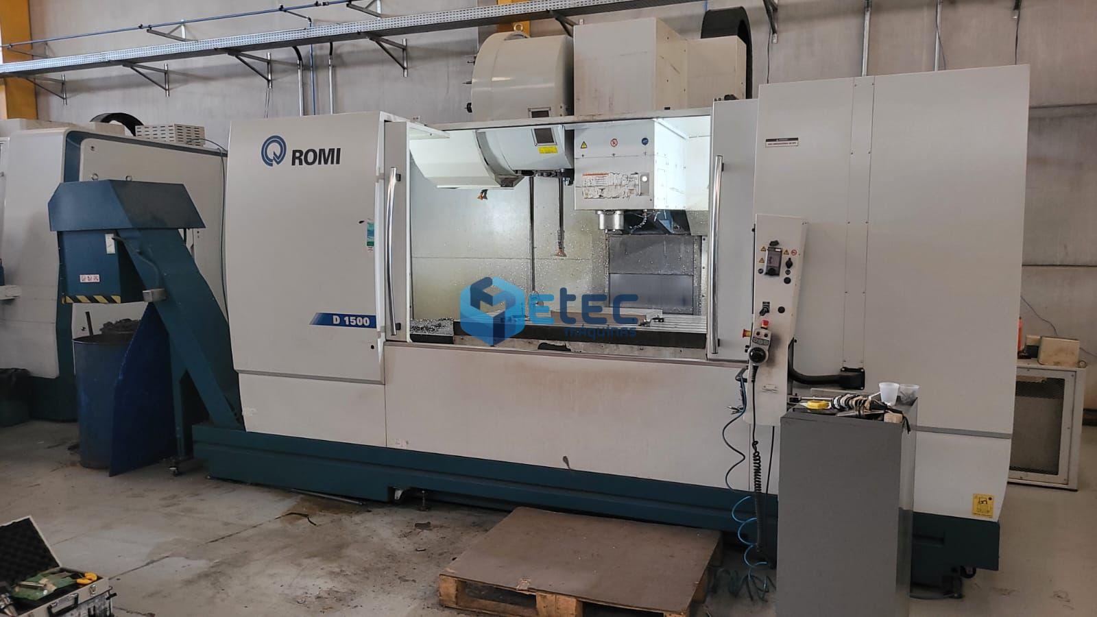 Centro de Usinagem ROMI D1500
